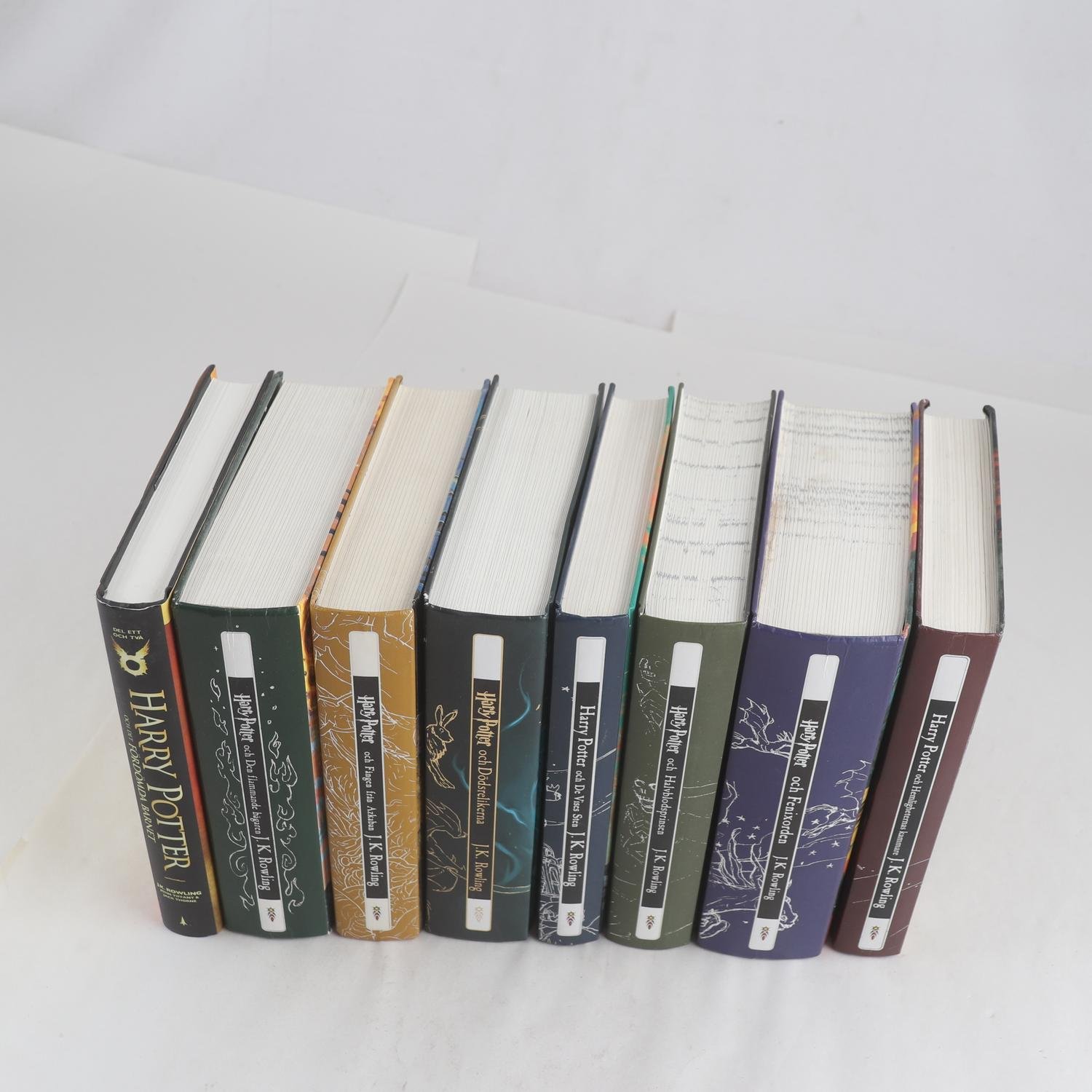 Harry Potter 1-7 + Det fördömda barnet, J.K. Rowling