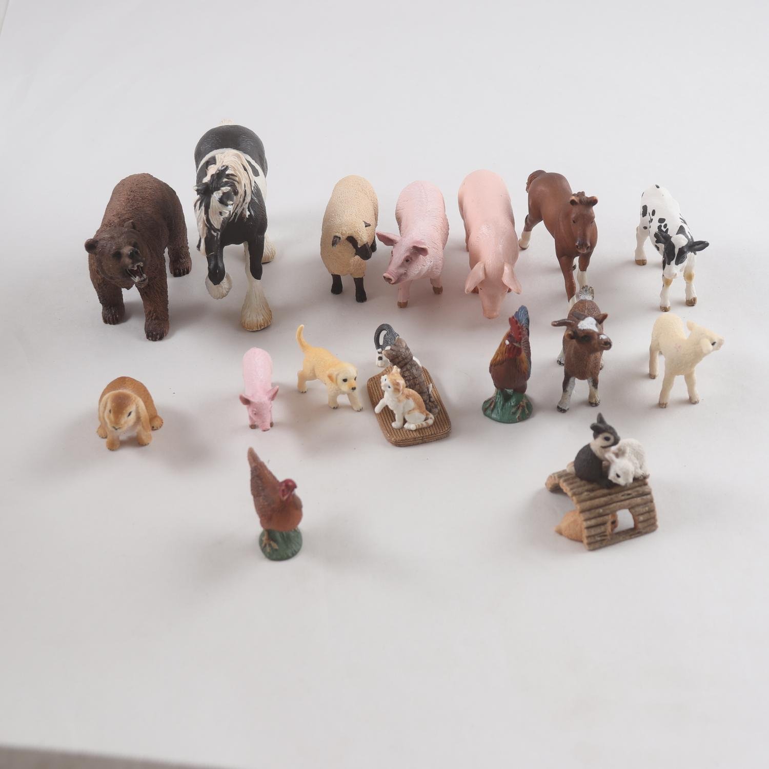 Djur, Schleich, blandat