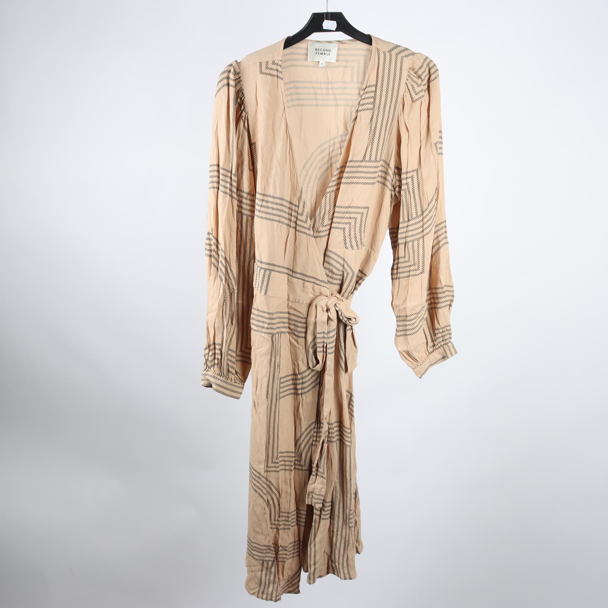 Klänning, Second Female, beige, stl. M.