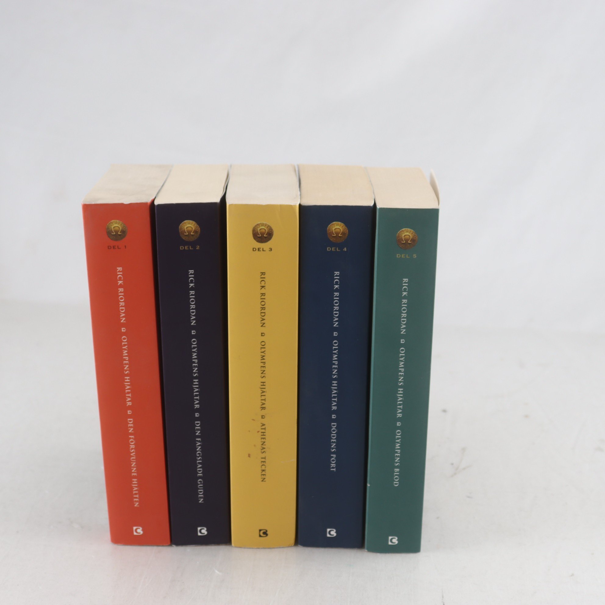 Rick Riordan, Olympens hjältar, Del 1-5