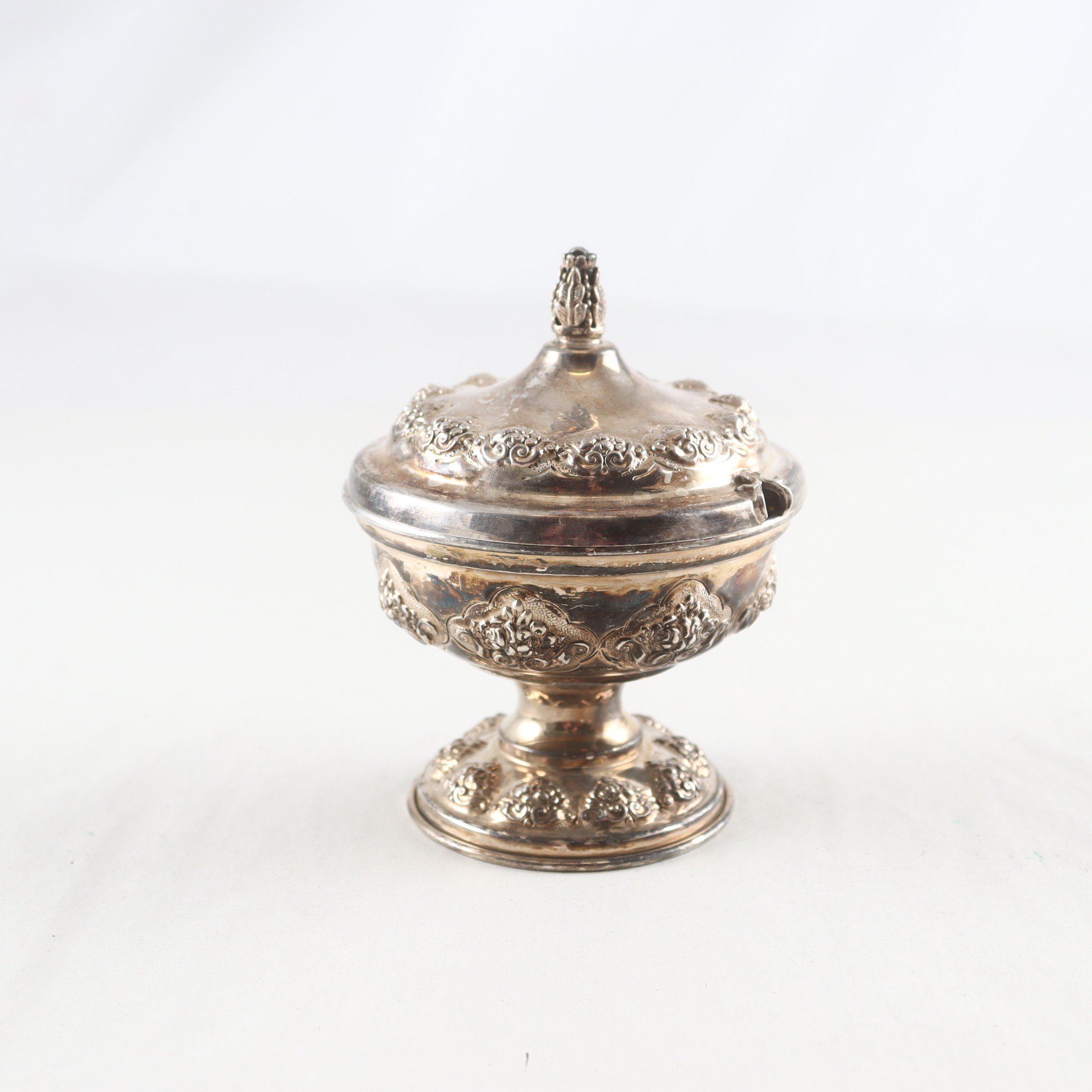 Sockerskål, silver 925