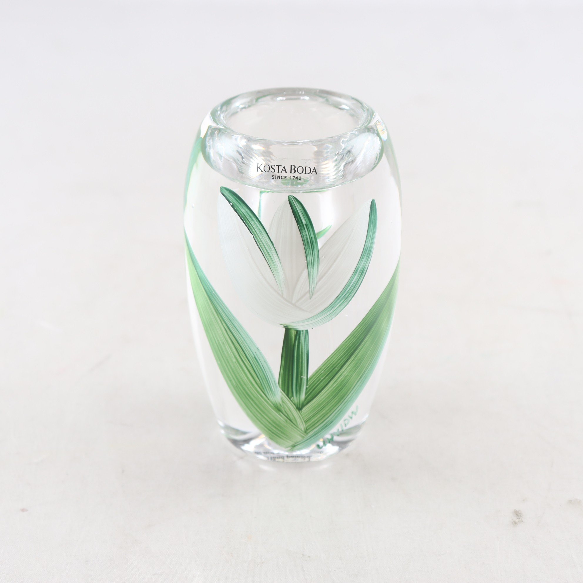 Ljusstake/hållare, Tulipa, Ulrica Hydman Vallien, Kosta Boda