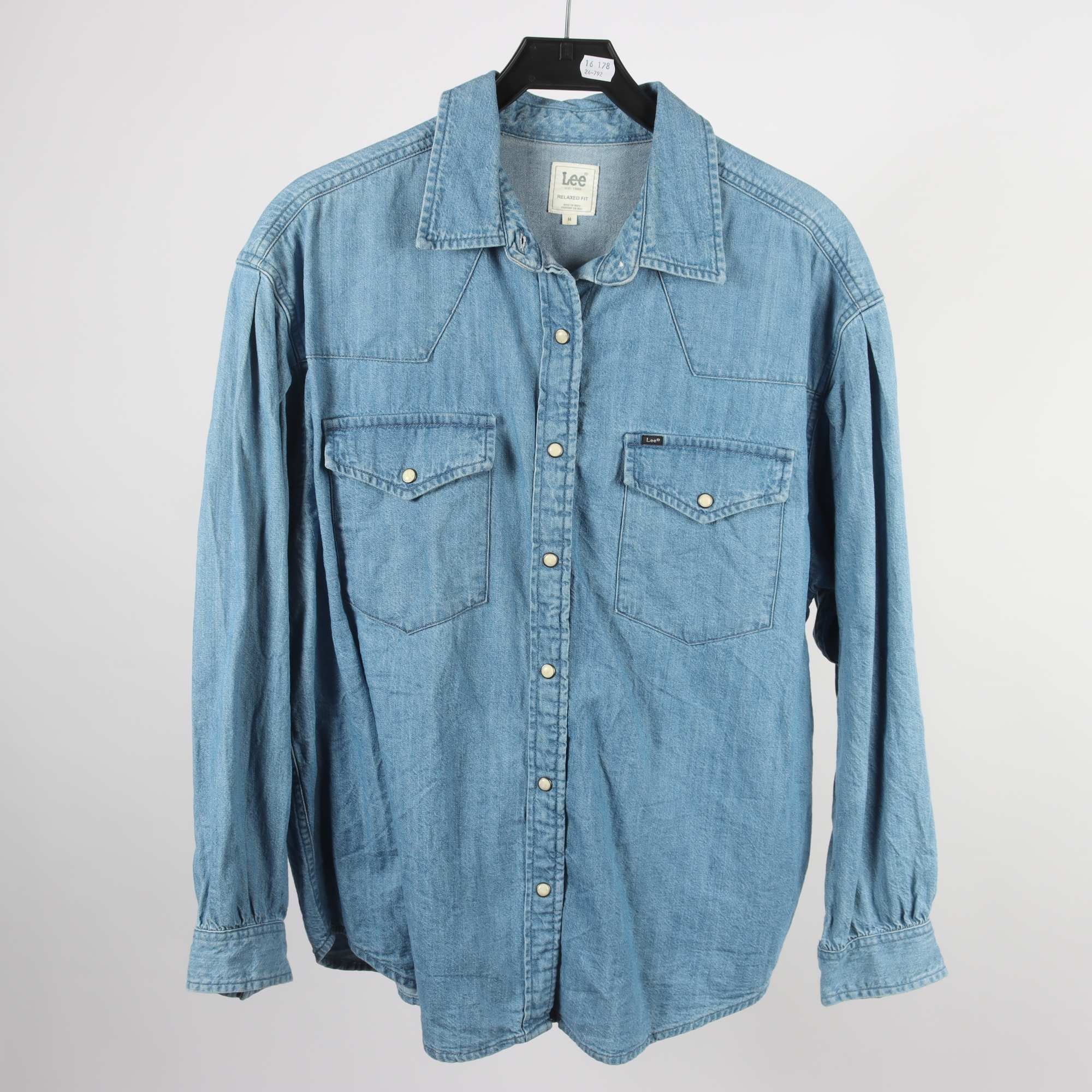 Jeansskjorta, Lee, stl. M