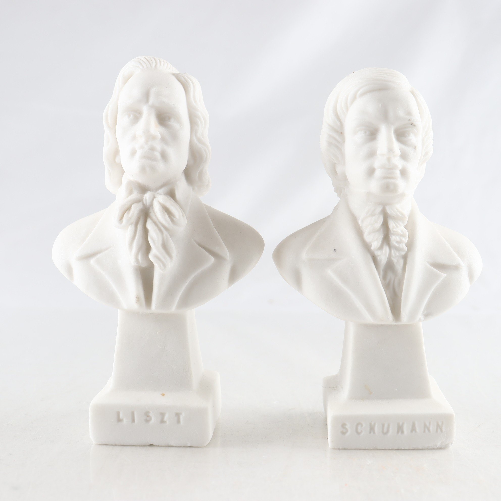 Byster, kompositörer, Liszt och Schumann