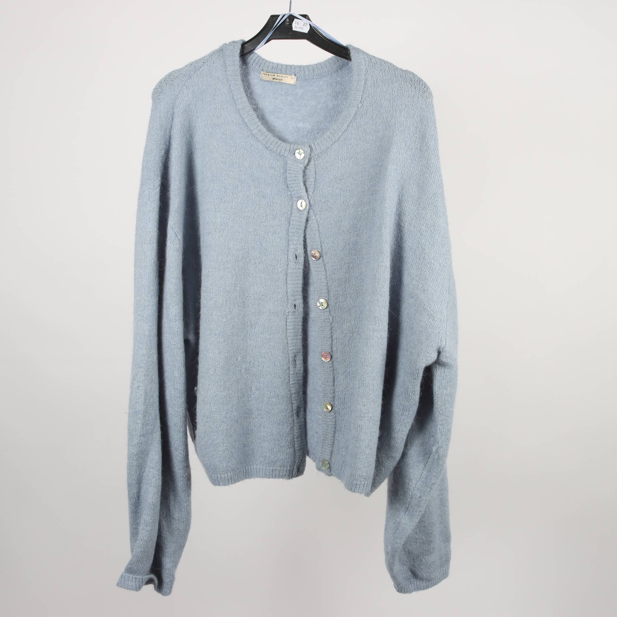 Stickad kofta, Gina Tricot, stl. XL