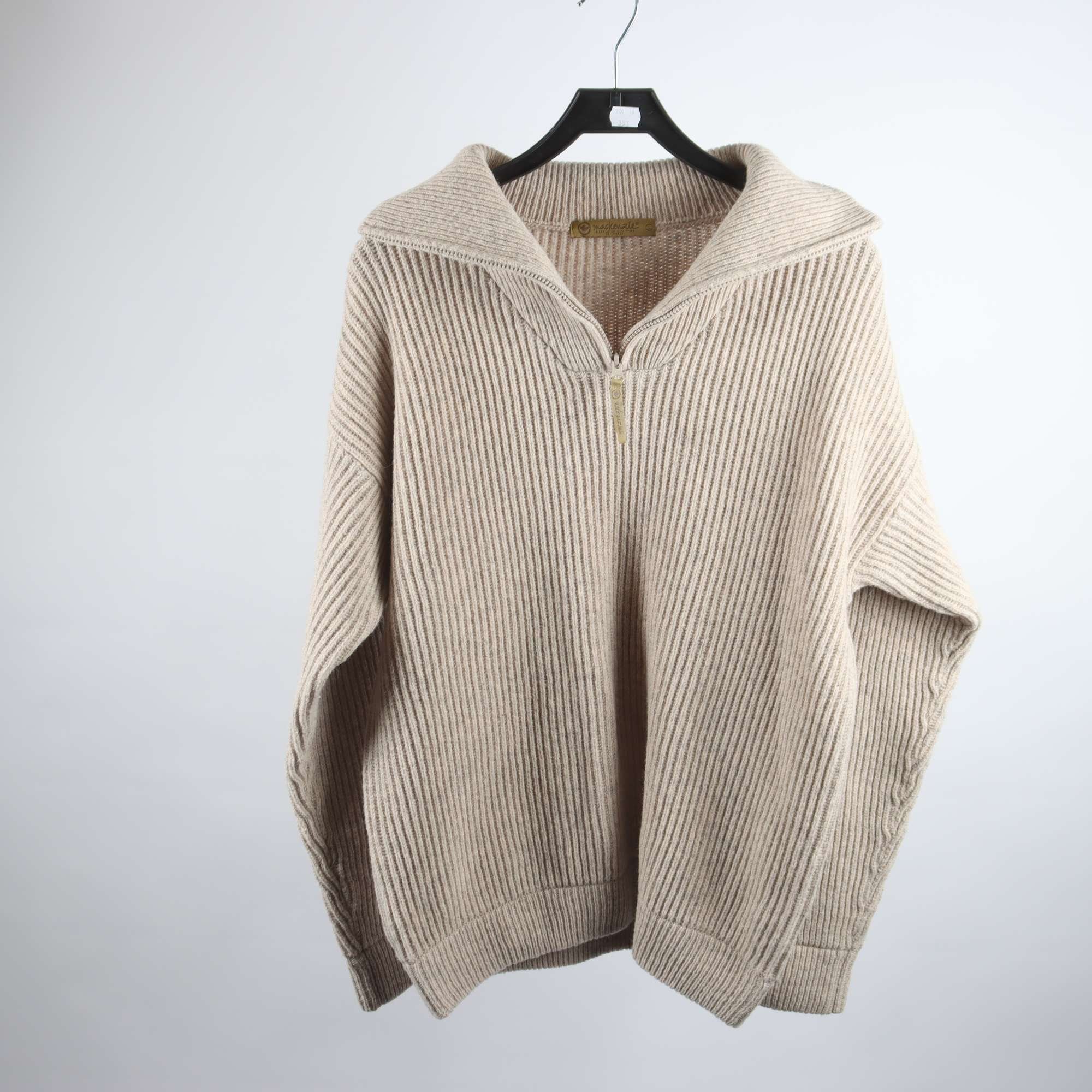 Tröja, Mackinzie, beige, 100% ull, stl. L.