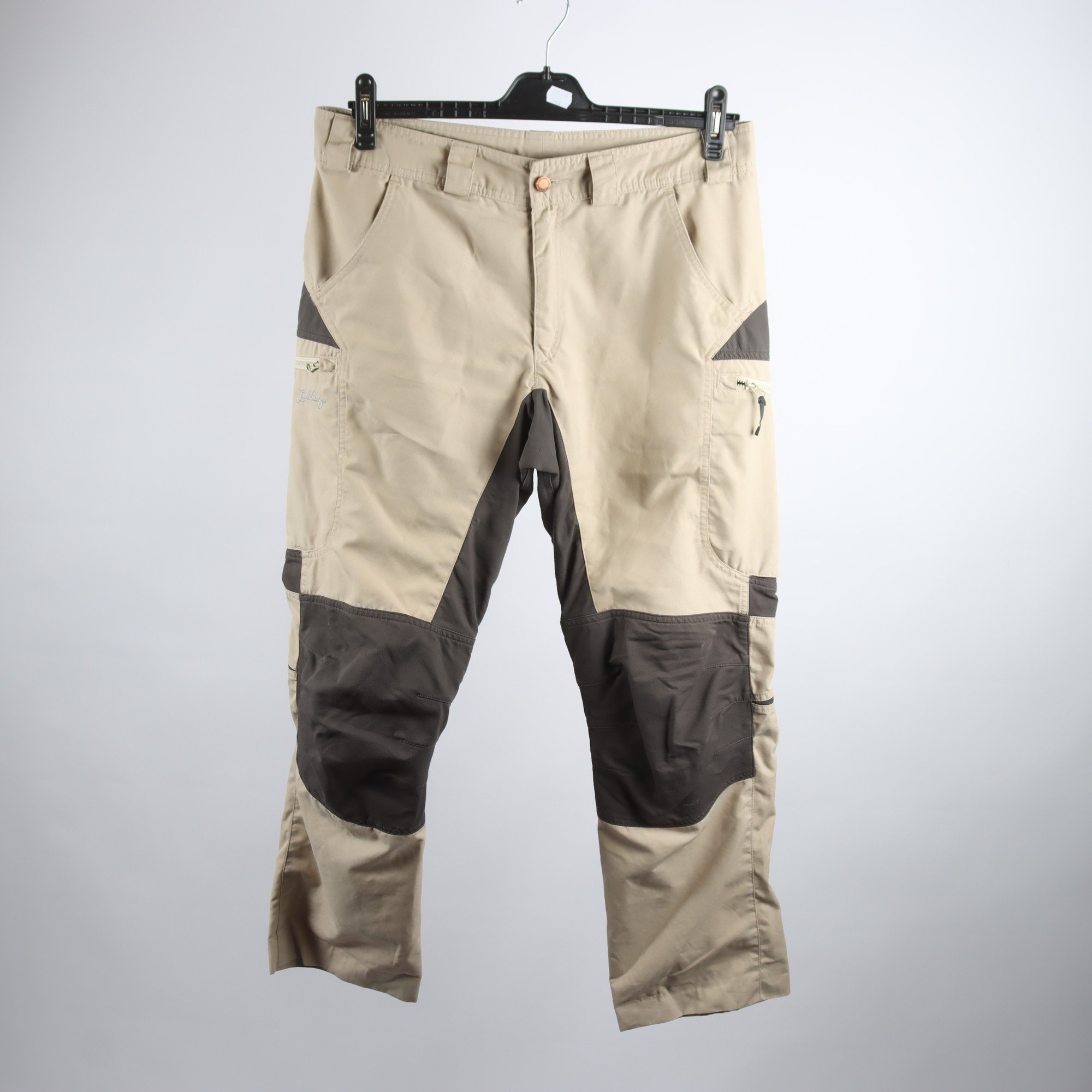 Friluftsbyxor, Lundhags, beige, stl. 50.