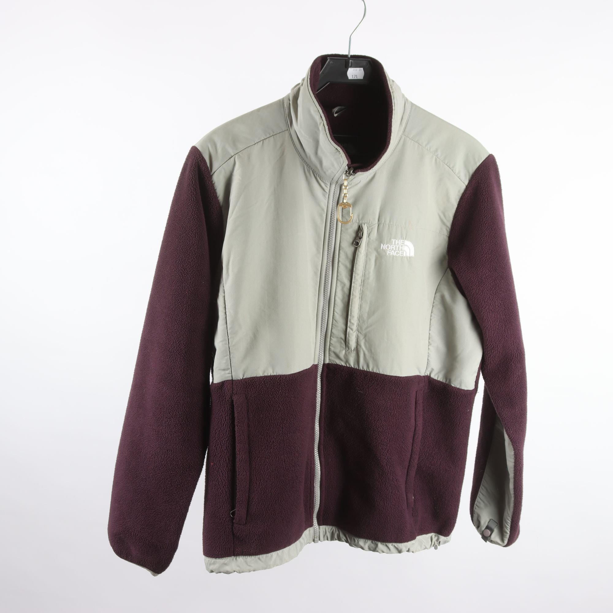 Fleecejacka, The North face, lila, grå, stl. XL