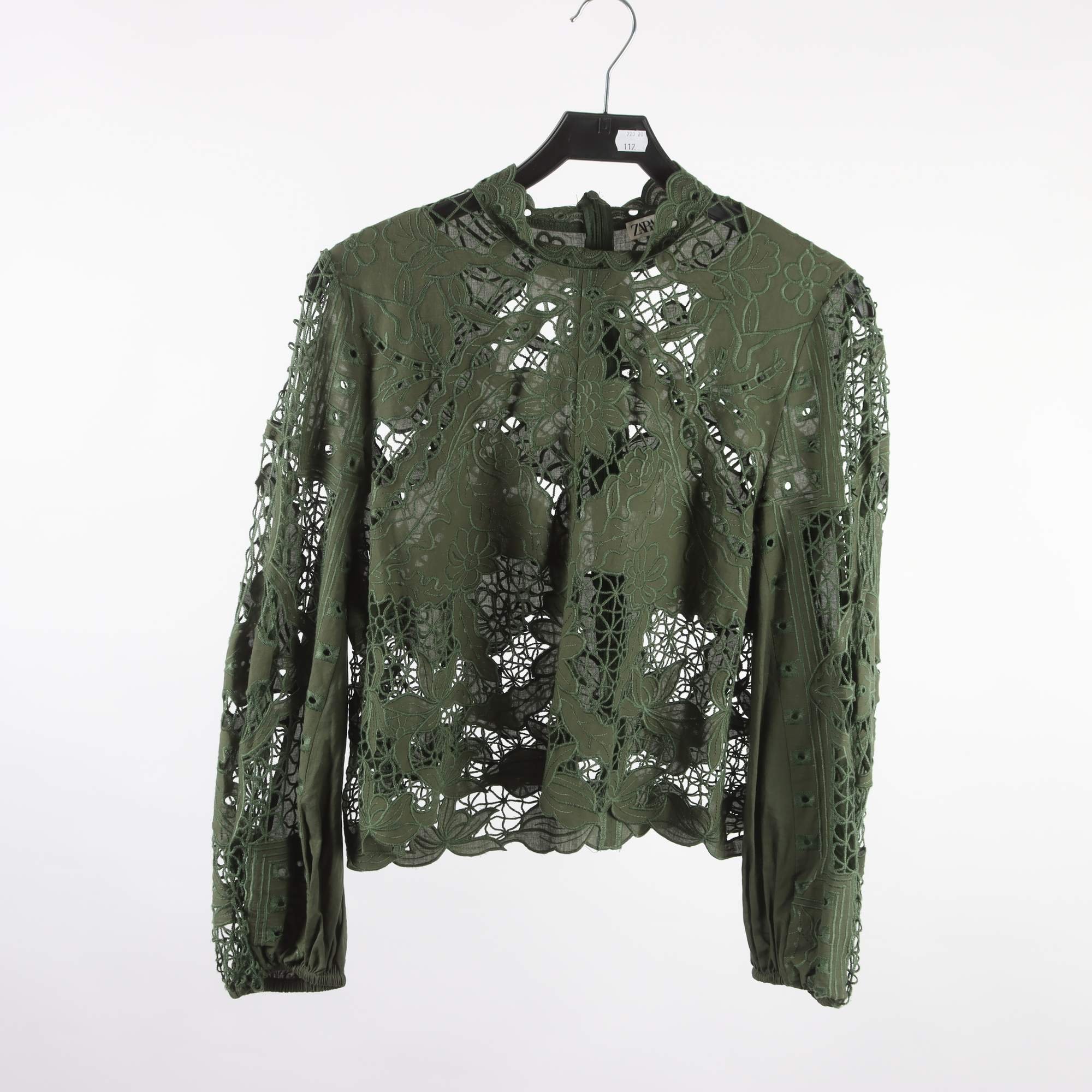 Blus, Zara, grön, stl. L