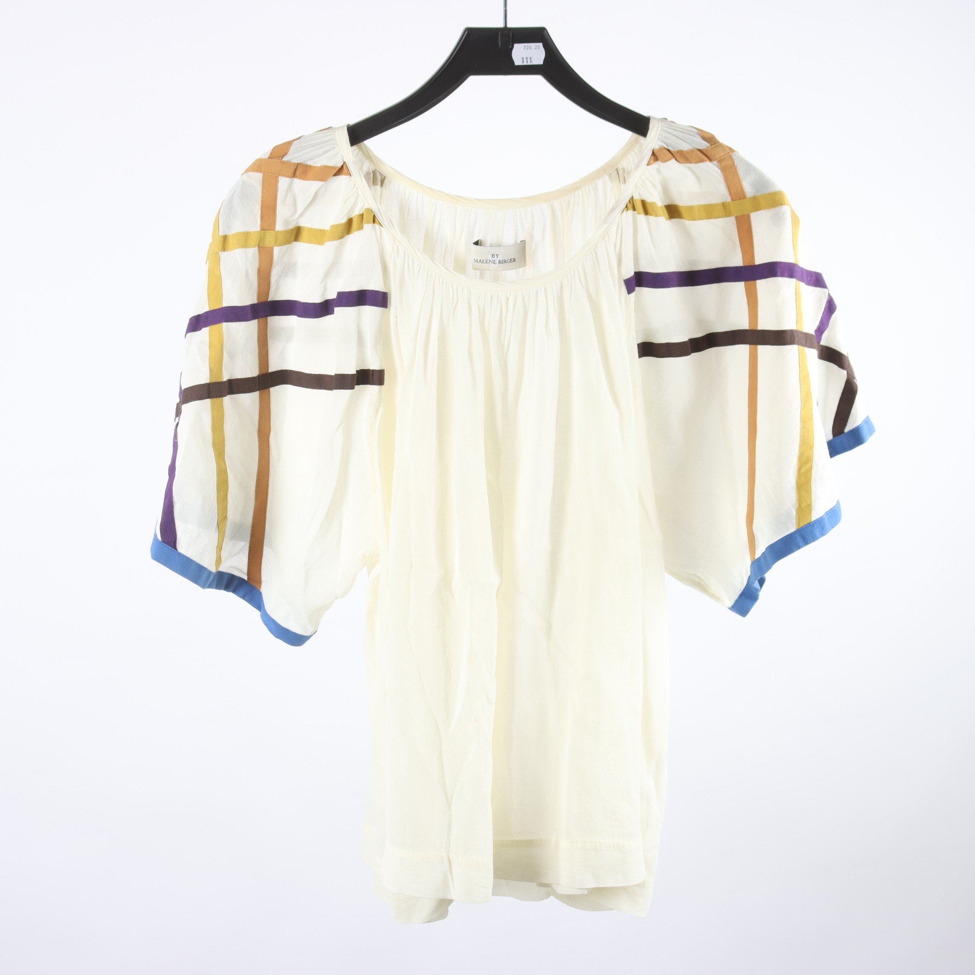 Blus, By Malene Birger, cream, stl. M