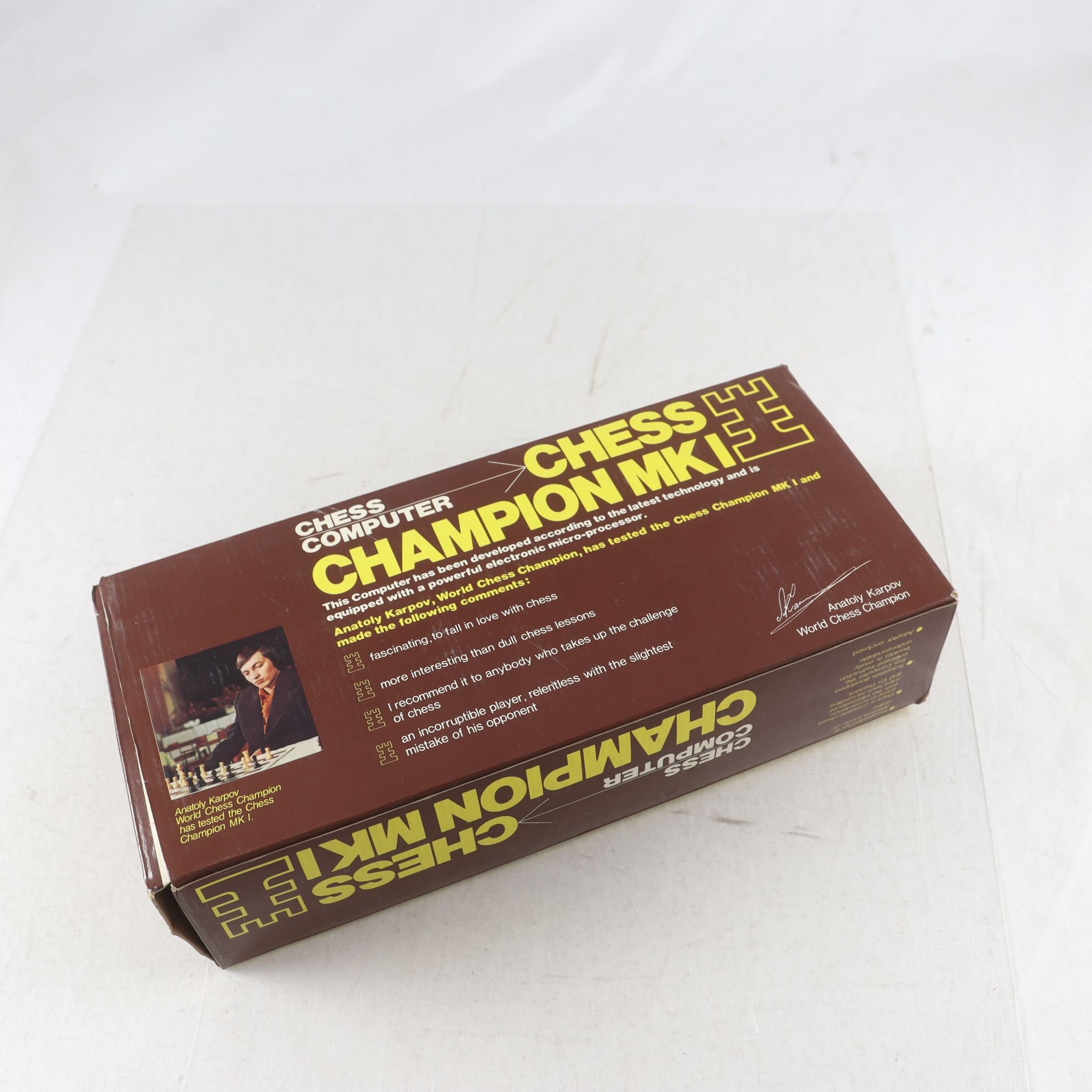 Schackdator, Chess computer Champion MK1