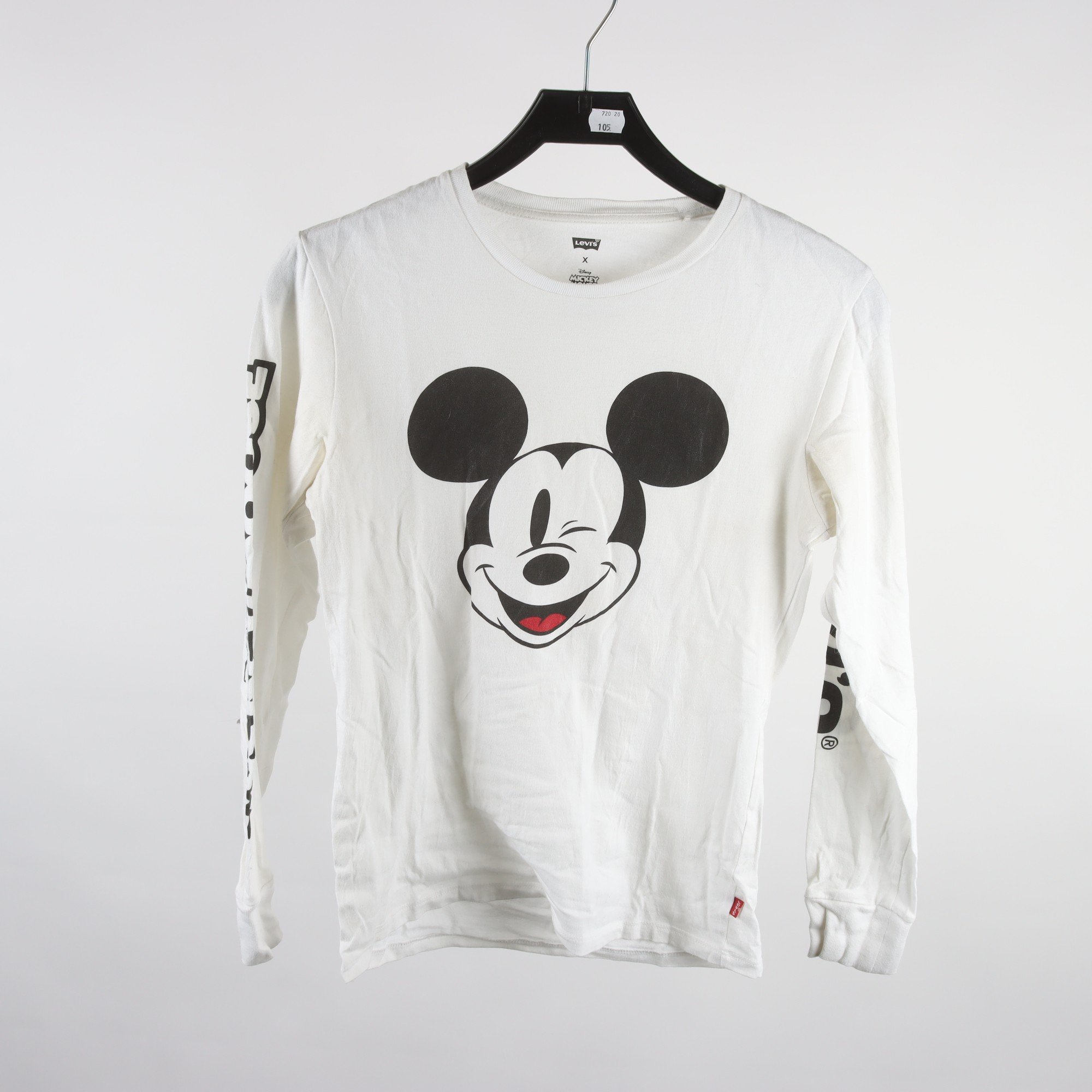 Tröja, Levis x Disney Mickey Mouse, vit, stl. XS