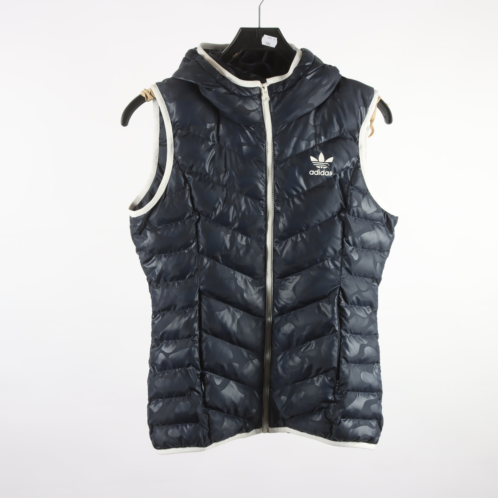 Väst, Adidas, blå, stl. 36