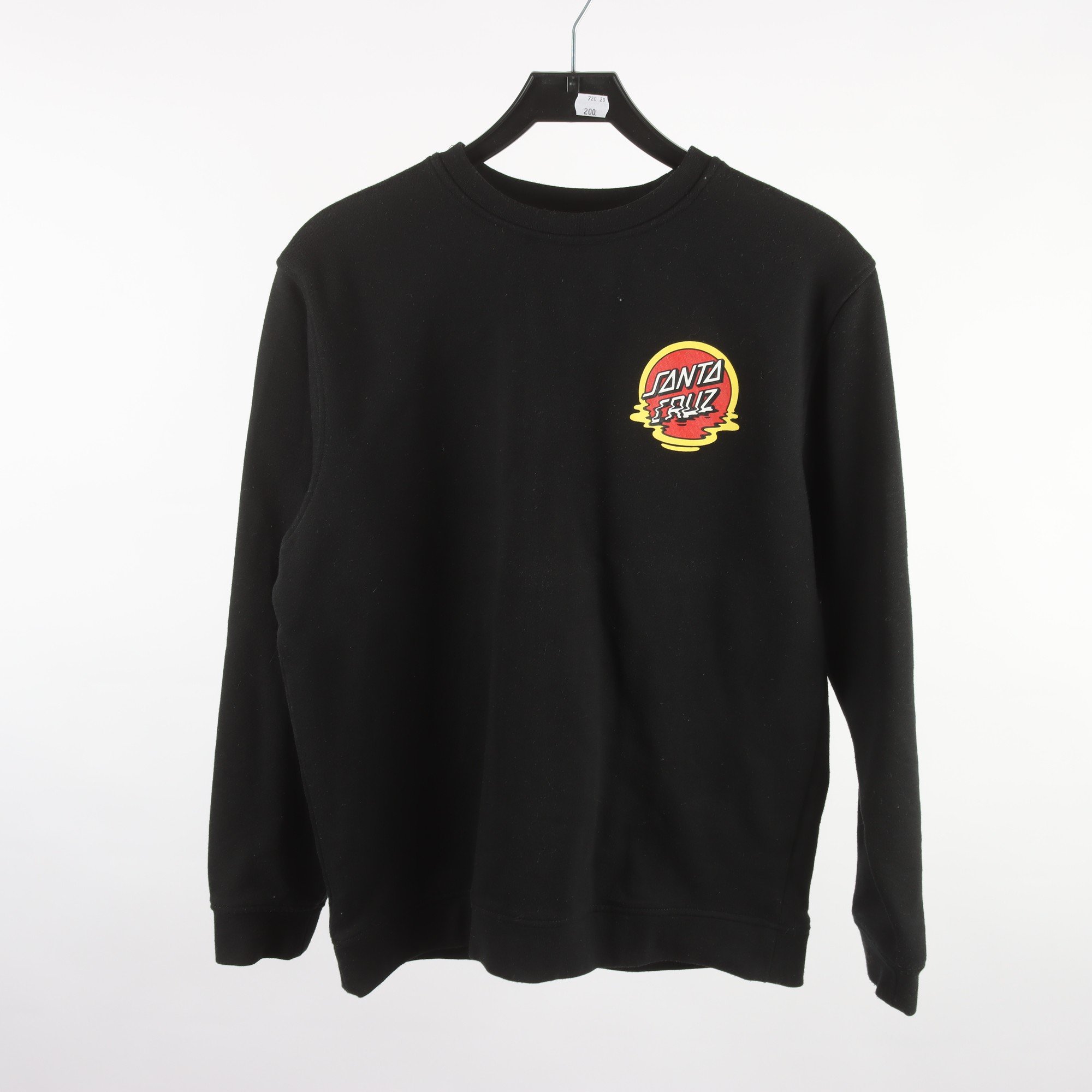 Sweatshirt, Santa Cruz, svart, stl. M