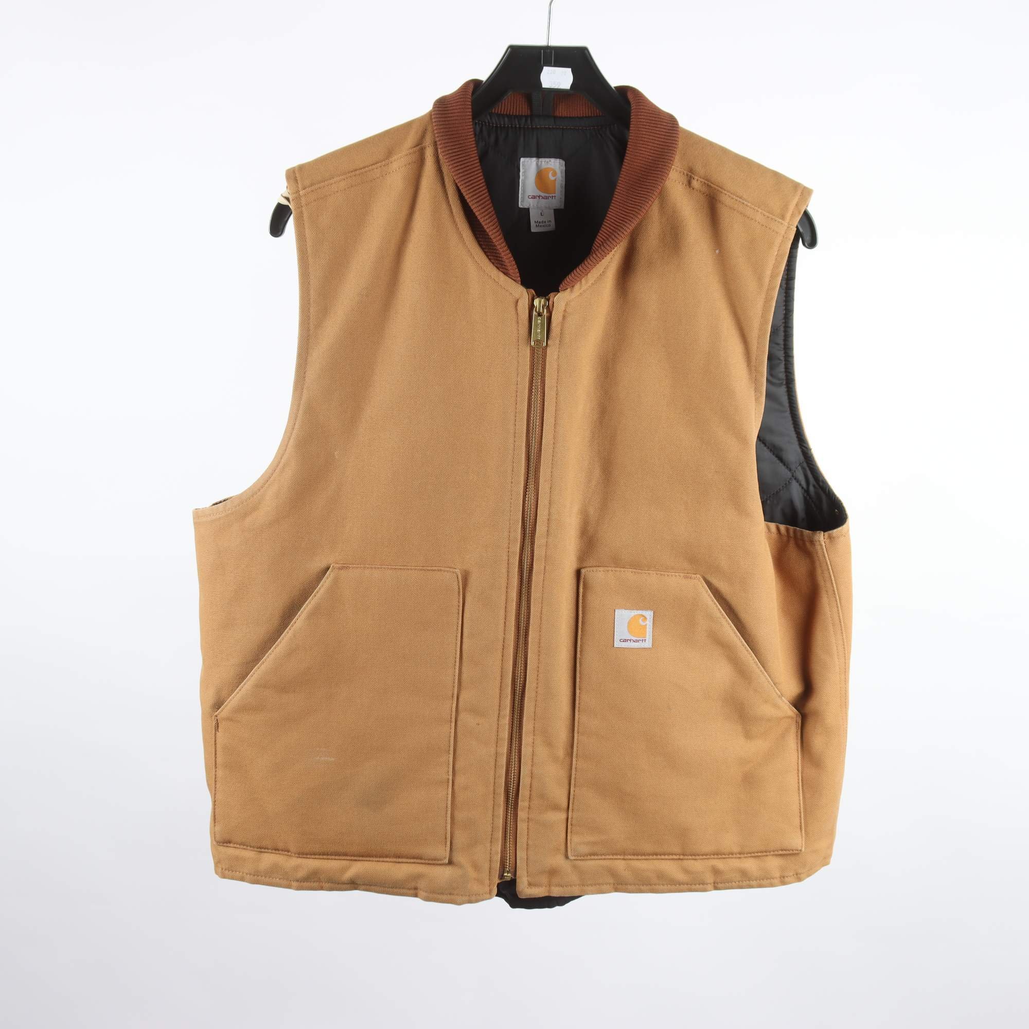 Väst, Carhartt, brun, stl. L.