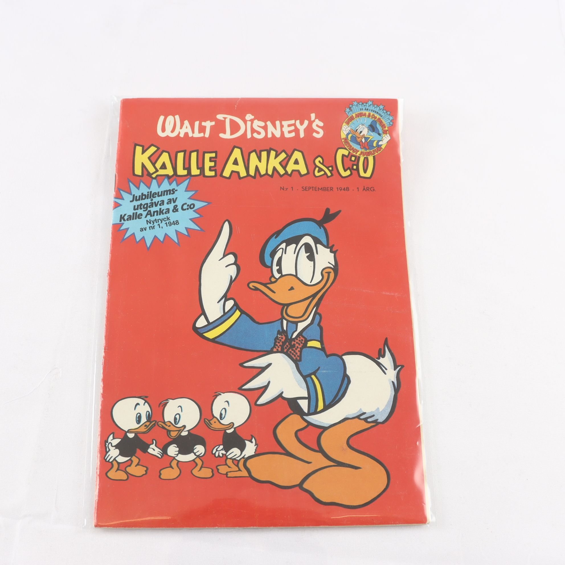 Kalle Anka & C:o, N:r 1 1948 (nytryck från 1983)