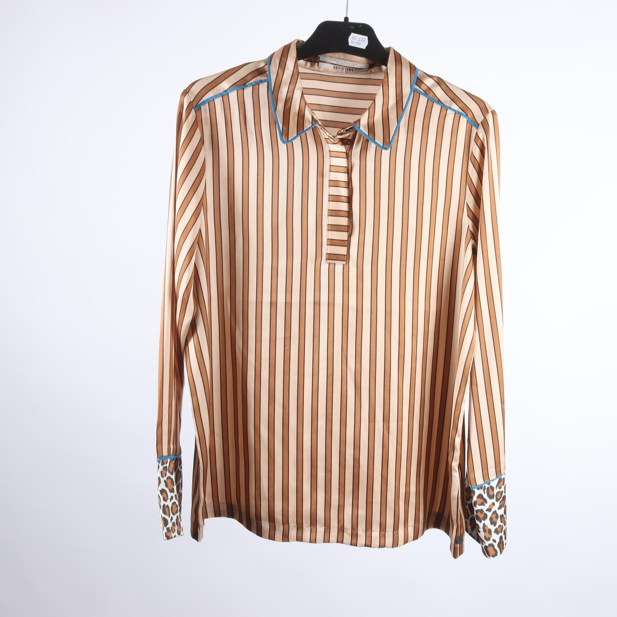 Blus, Scotch & Soda Maison Scotch ”Raffia Town”, stl. M