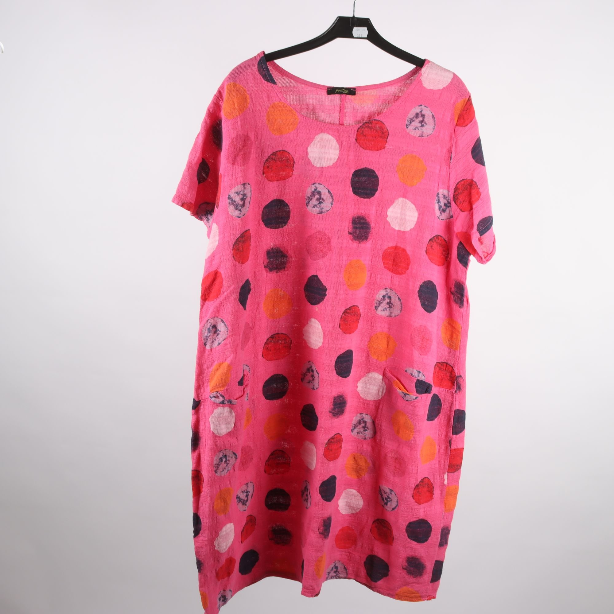 Klänning, 2-pack, New Collection, Position, rosa, blå, stl. ca. L.