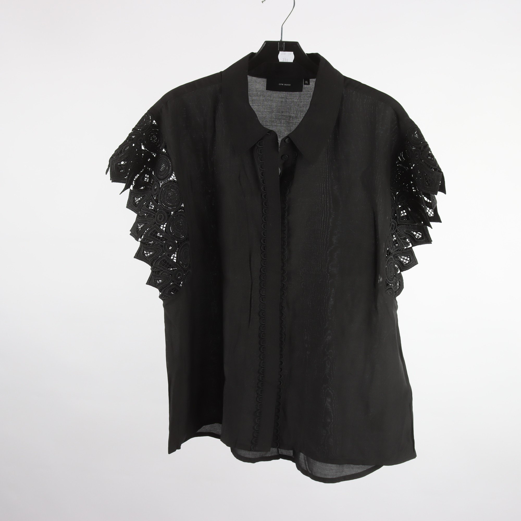 Blus, Cph Muse, svart, stl. XL.