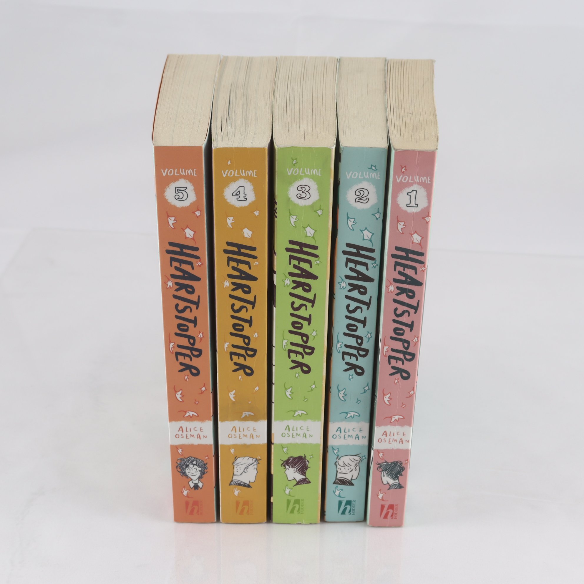 Heartstopper, Alice Oseman, Volume 1-5