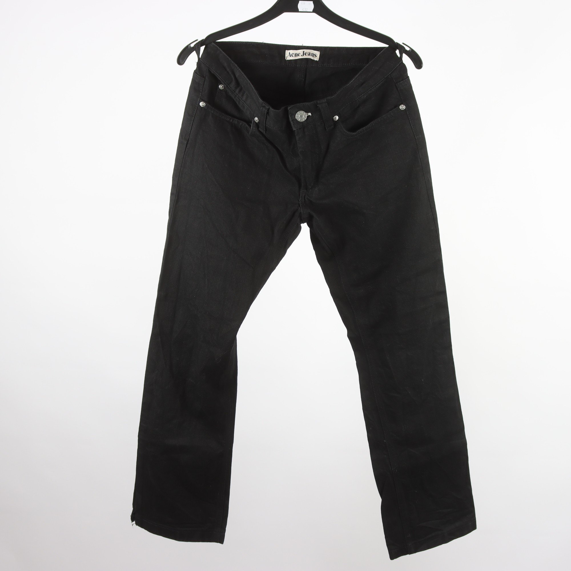 Jeans, Nudie Jeans, HEP black stretch, svart, stl. 28/32.