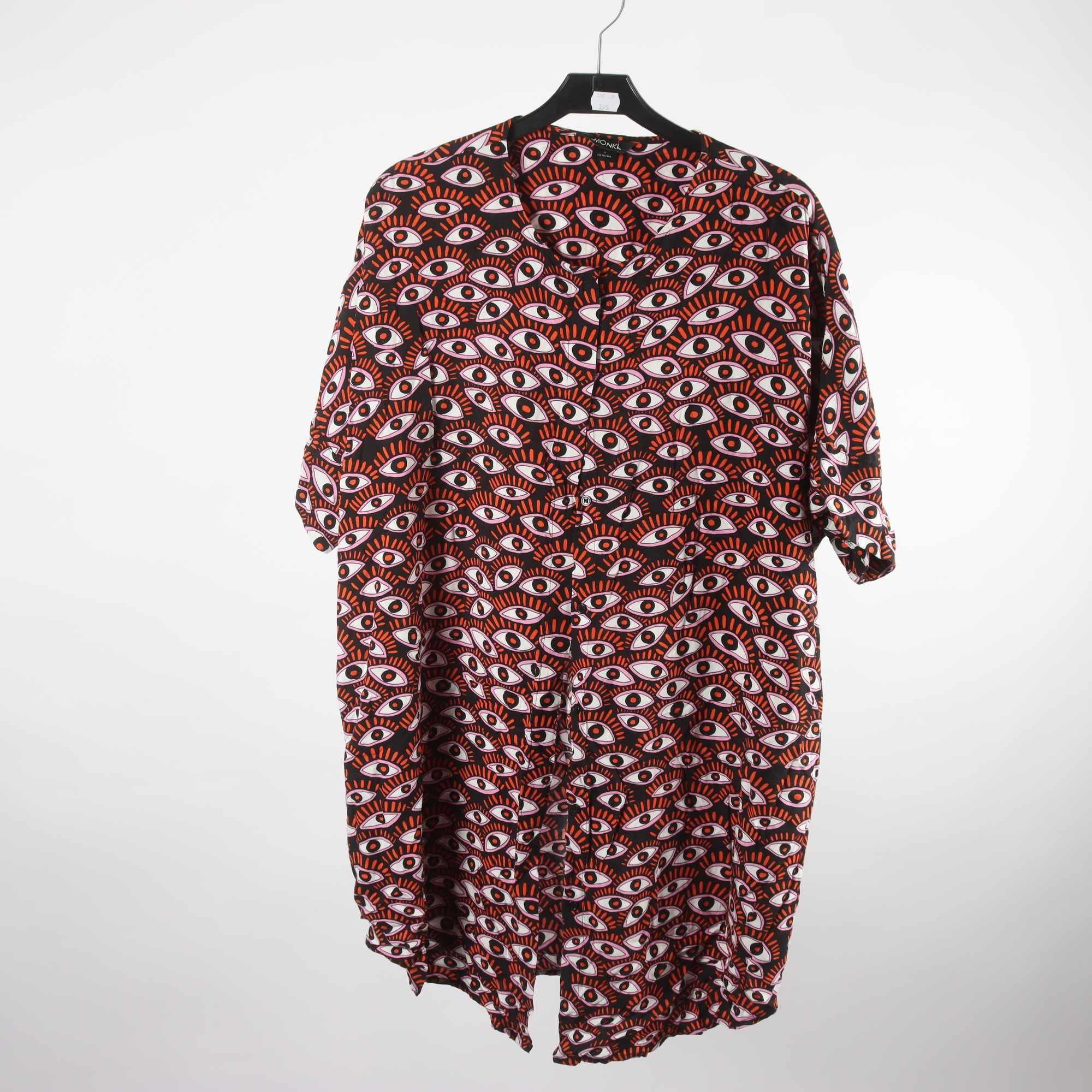 Blus, Monki, lila, orange, svart, stl. S.