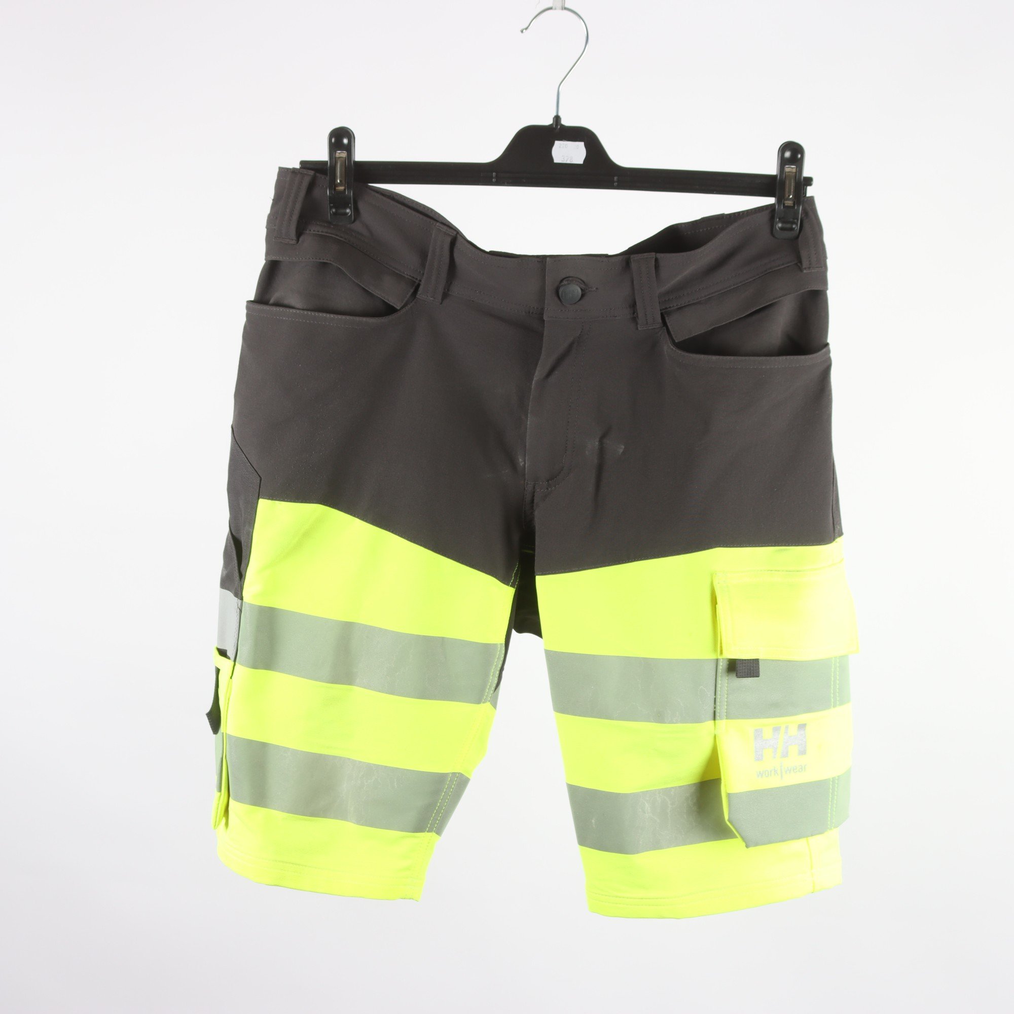 Shorts, Helly Hansen Workwear, grå, gul, stl. C50.