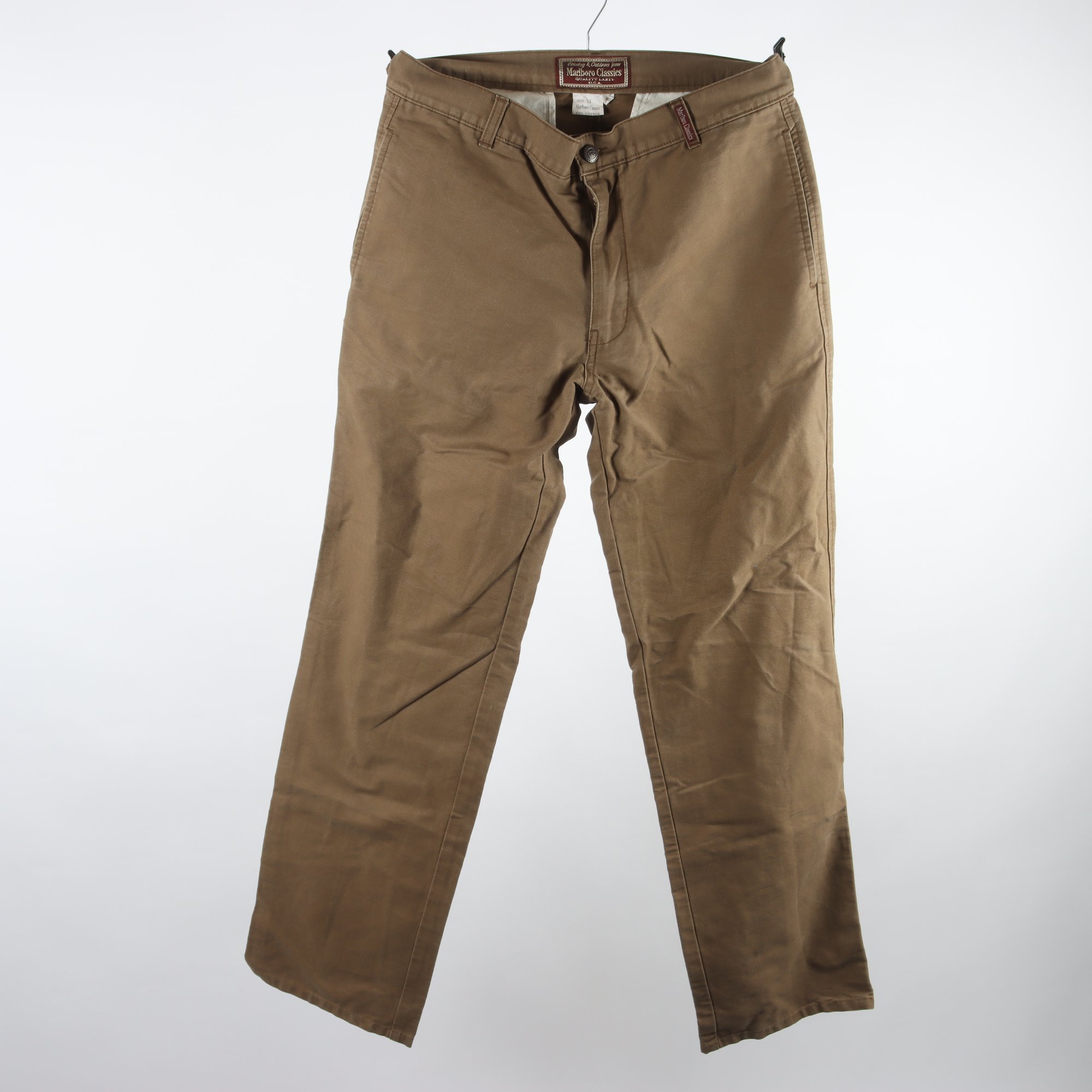 Byxor, Marlboro Classics, brun, stl. 33
