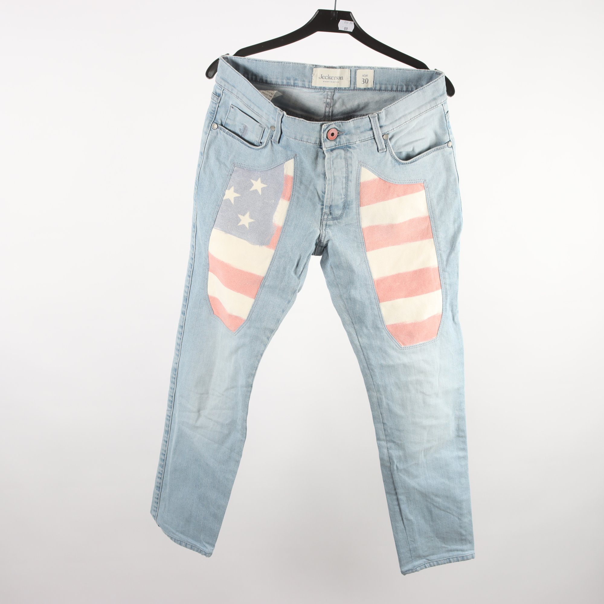 Jeans, Jeckerson, blå, stl. 30