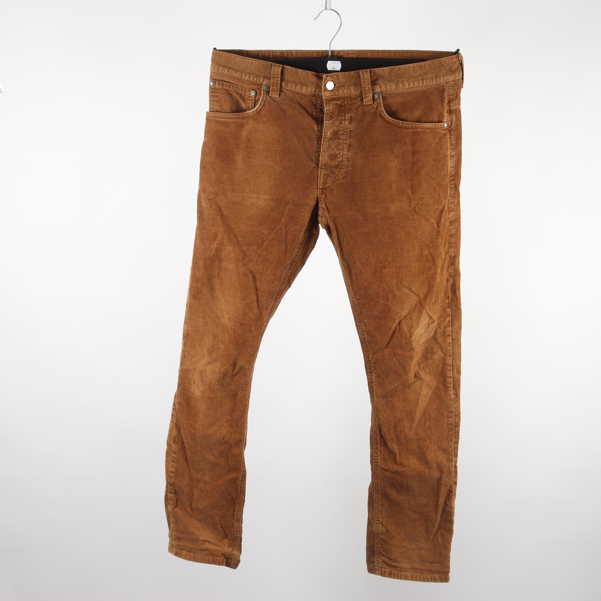 Manchesterbyxor, Nudie, brun, stl. W32 L32