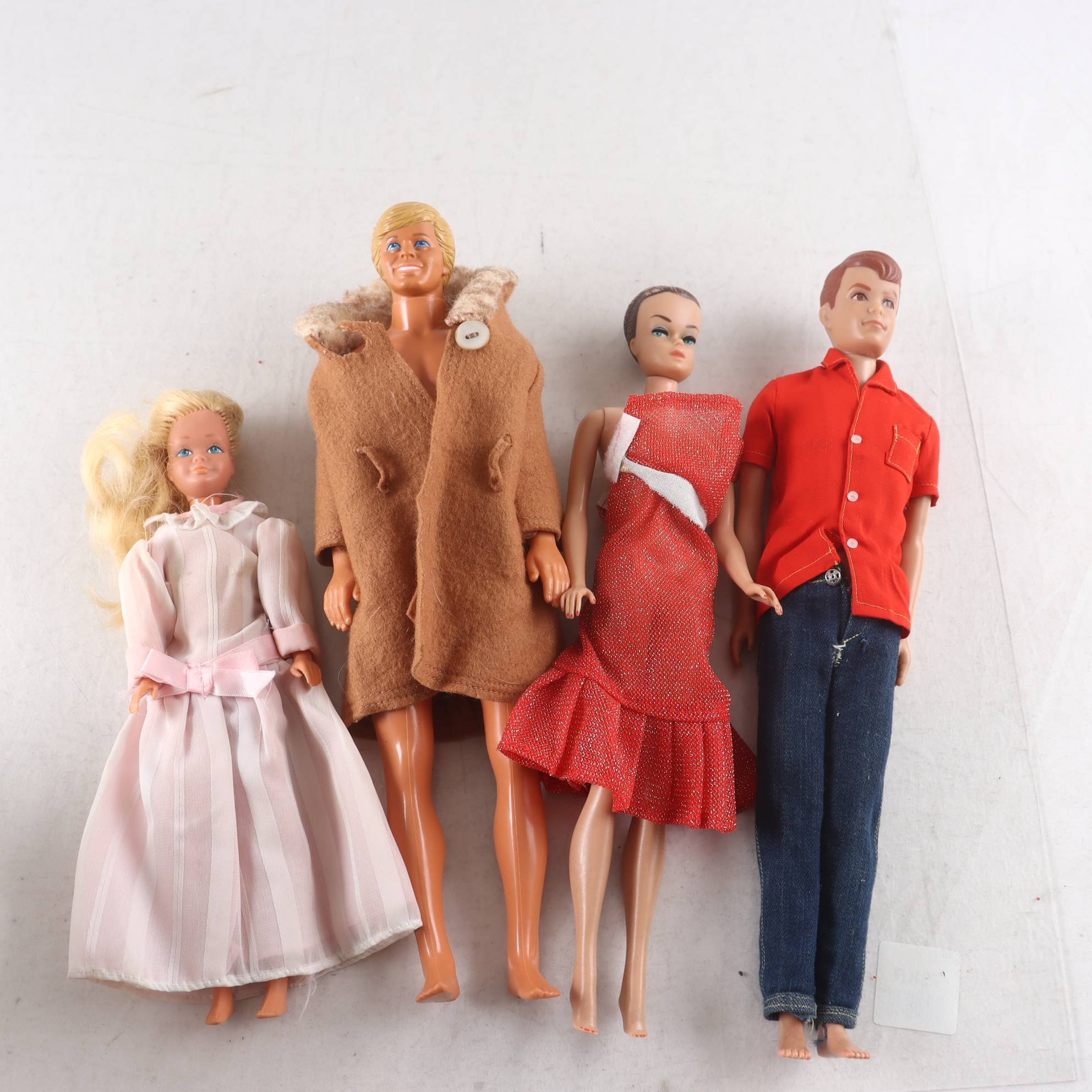 Dockor, Barbie, Mattel, 4st