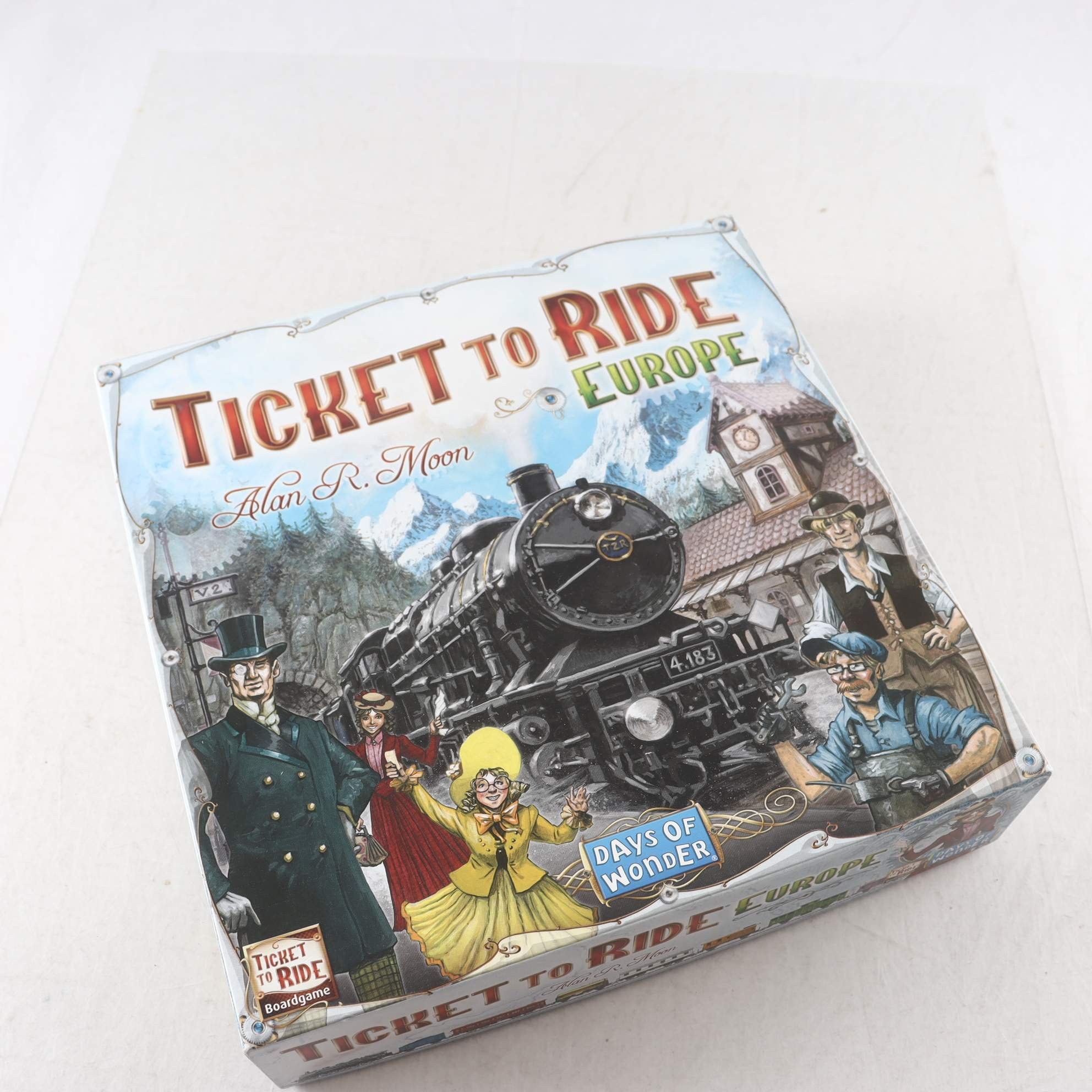 Spel, Ticket to ride Europe.