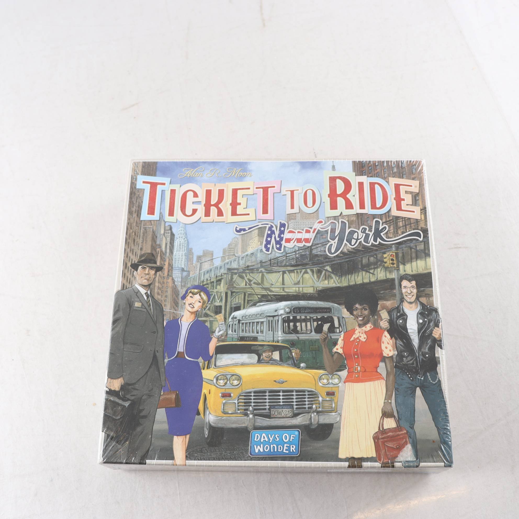 Spel, Ticket to ride, New York.