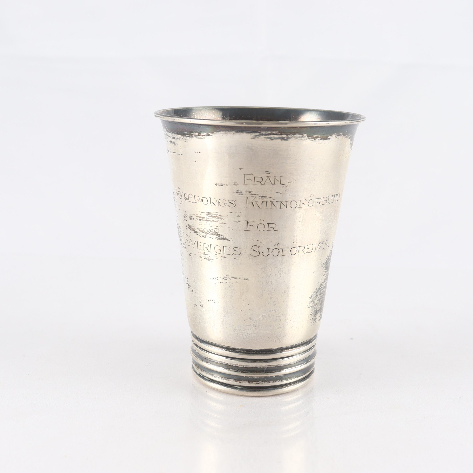 Pokal, Silver, GAB, Stockholm, kontrollstämplad, 1937