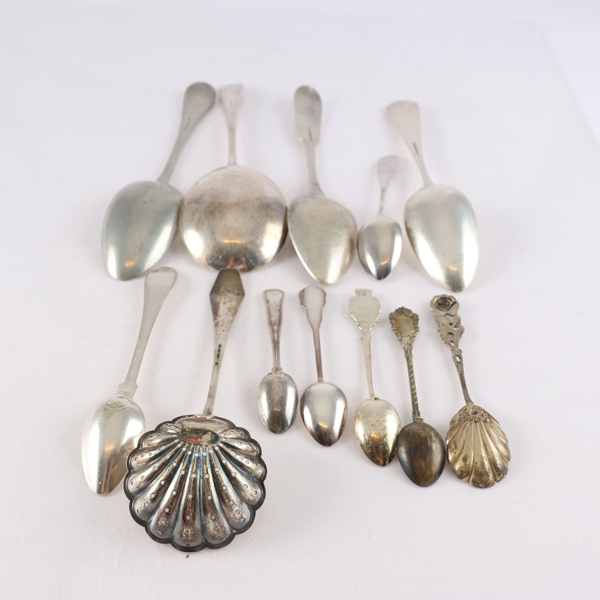 Skrotsilver, Utländska stämplar, bla. england & finland.