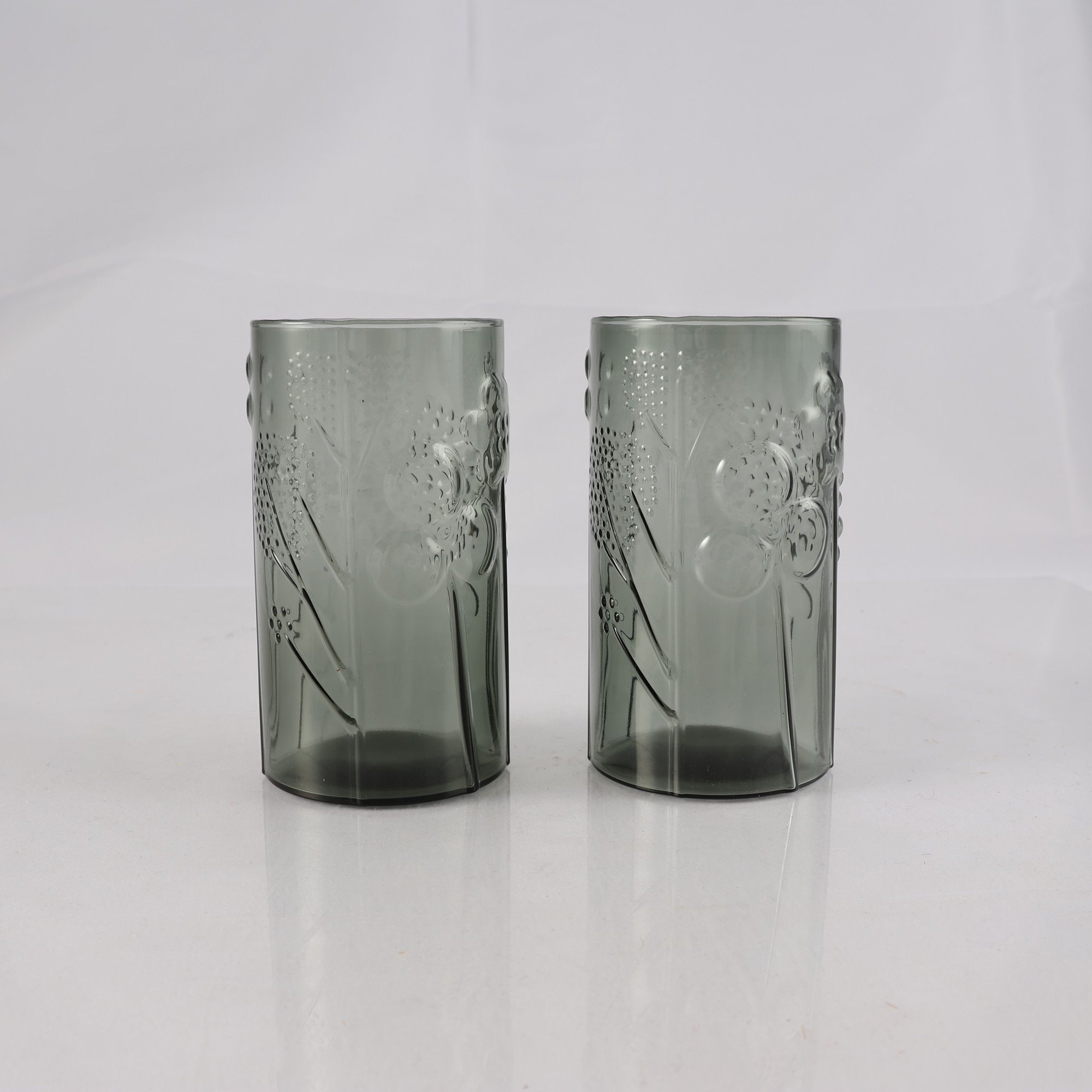 Glas, Arabia, ’Flora’ Oiva Toikka, 2 st. Samfraktas ej