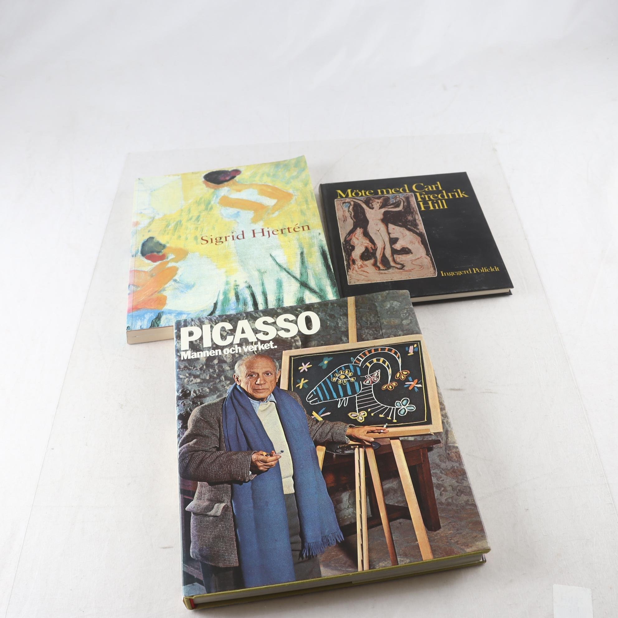 Bokpaket, Konstböcker, 3 titlar