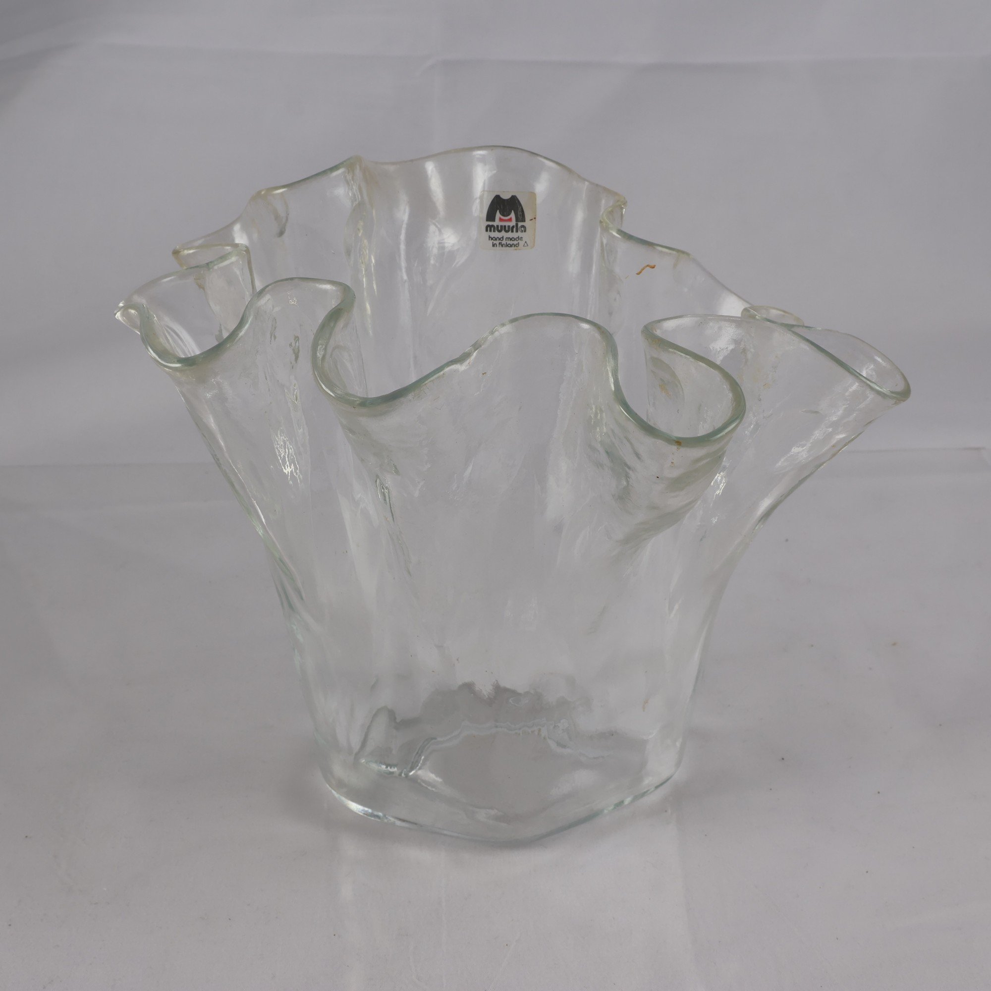 Vas, Muurla, ”Eva-vas”, Pertti Kallionen, Finland, glas. Samfraktas ej