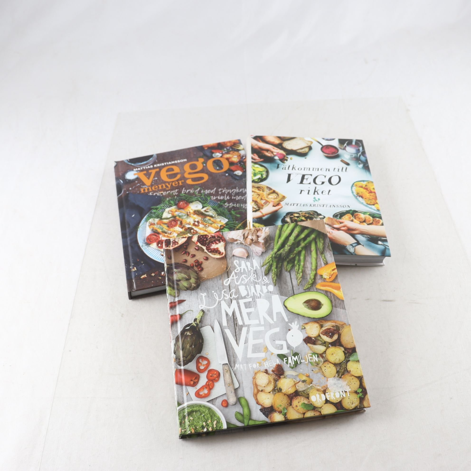Kokböcker, vego-paket