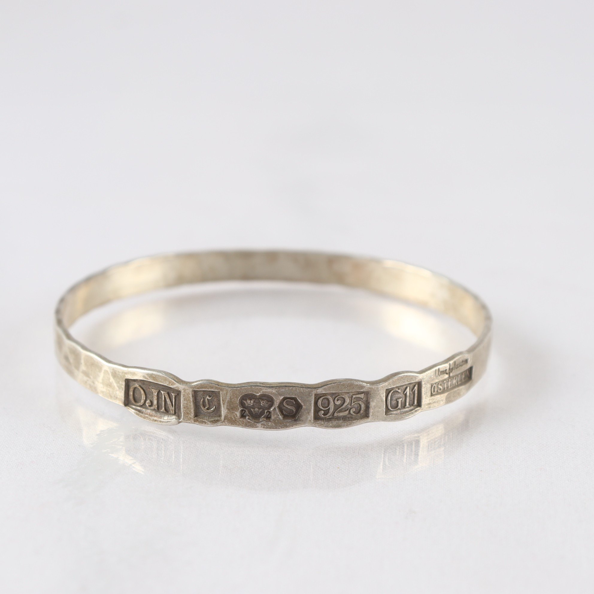 Armring, Owe Johansson, silver 925, G11, Österlen.