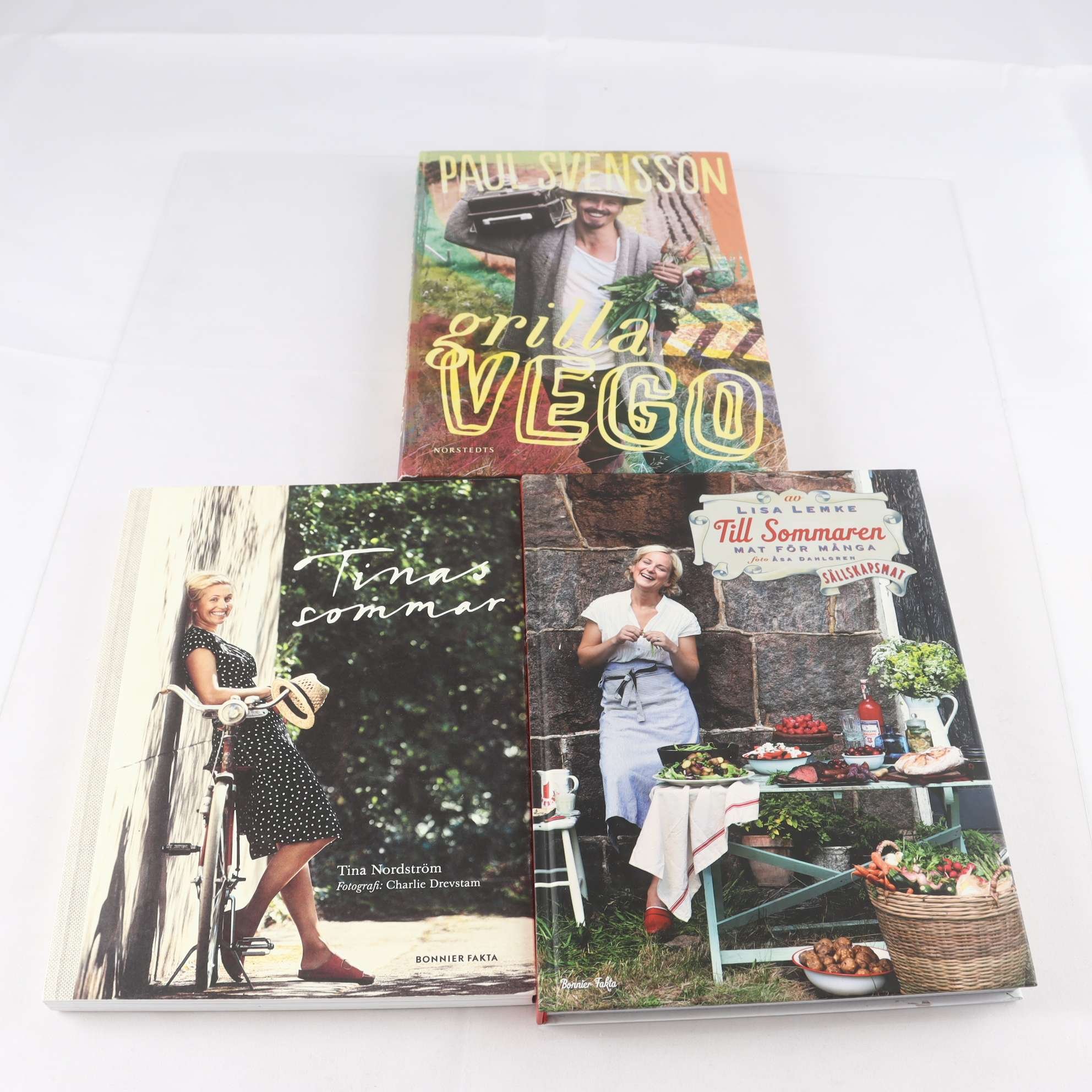 Bokpaket, Sommarmat. 3 titlar