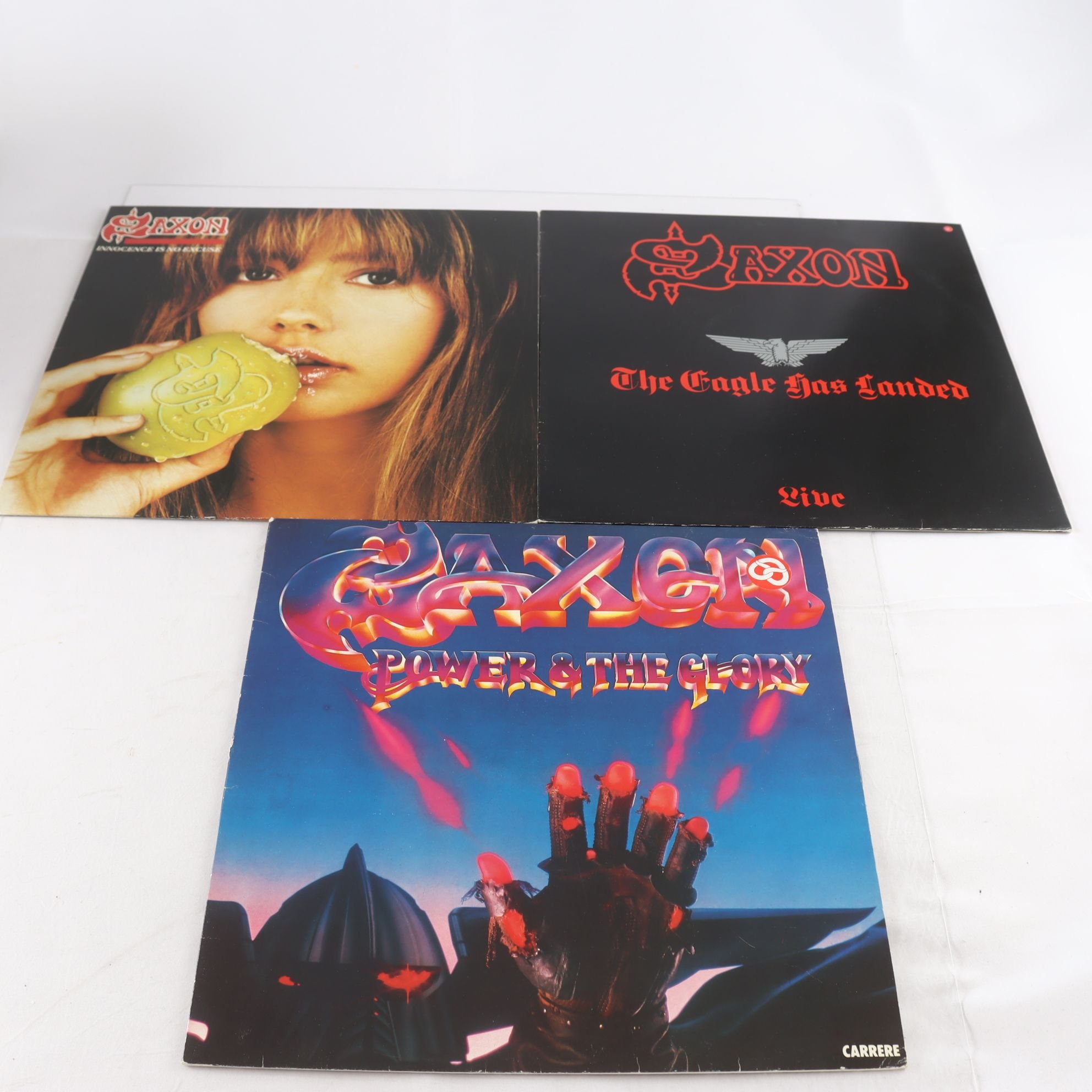 LP Saxon, 3 titlar