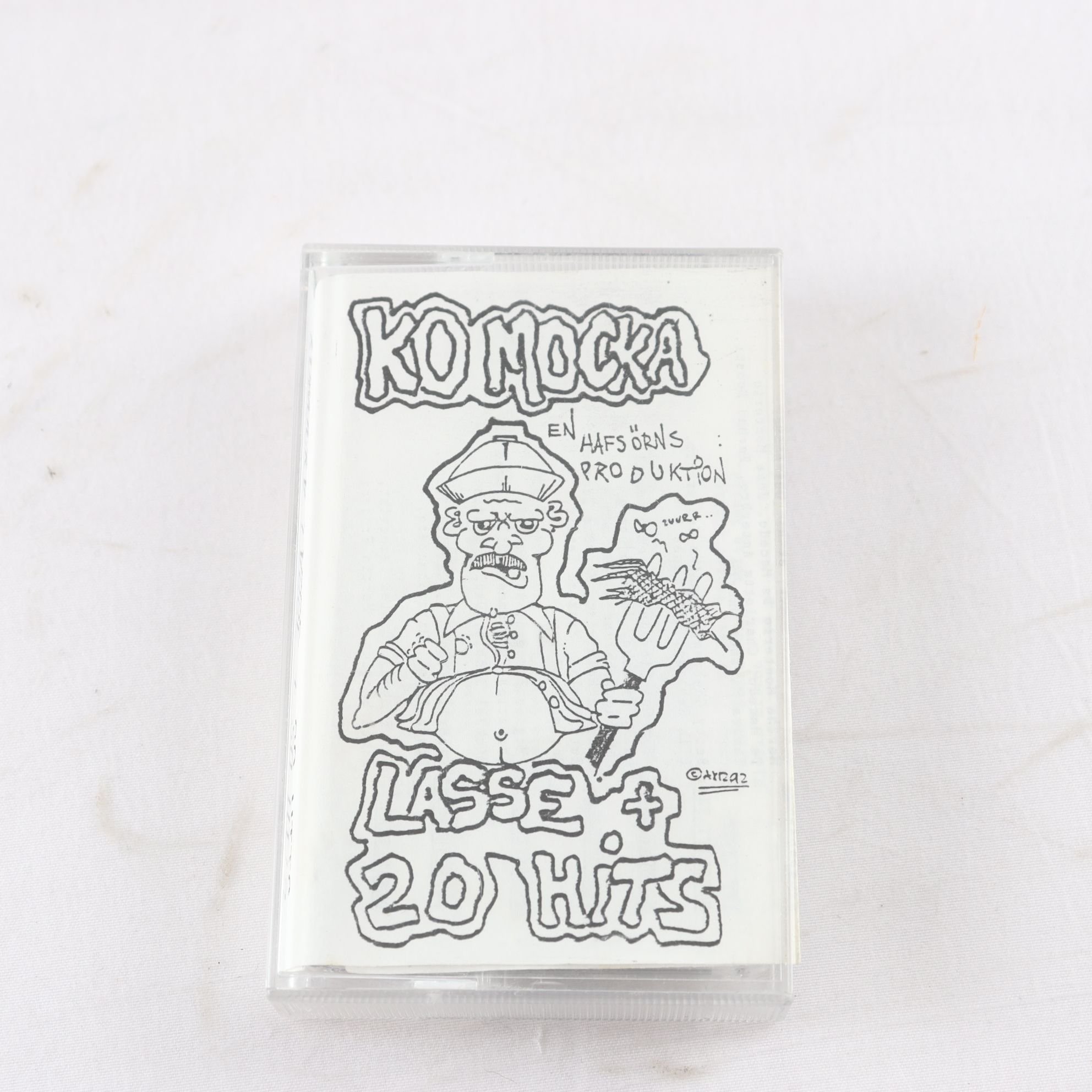 Kassettband Komocka Lasse + 20 Hits