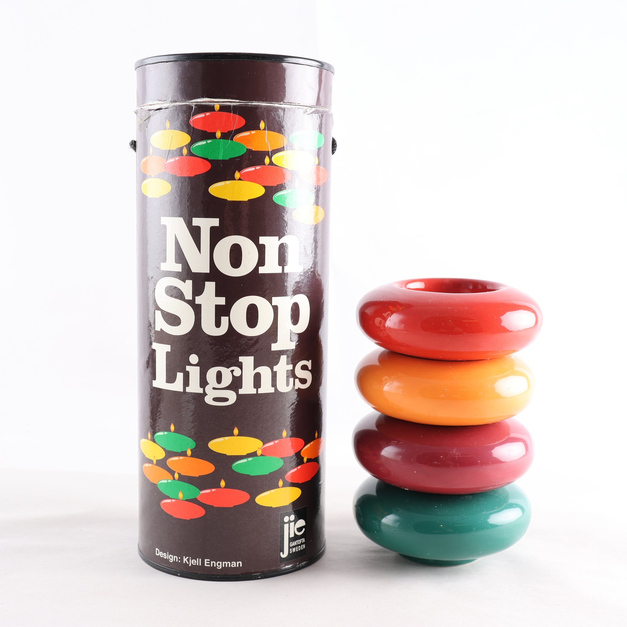 Ljushållare, Jie keramik, ’Non stop lights’ Kjell Engman