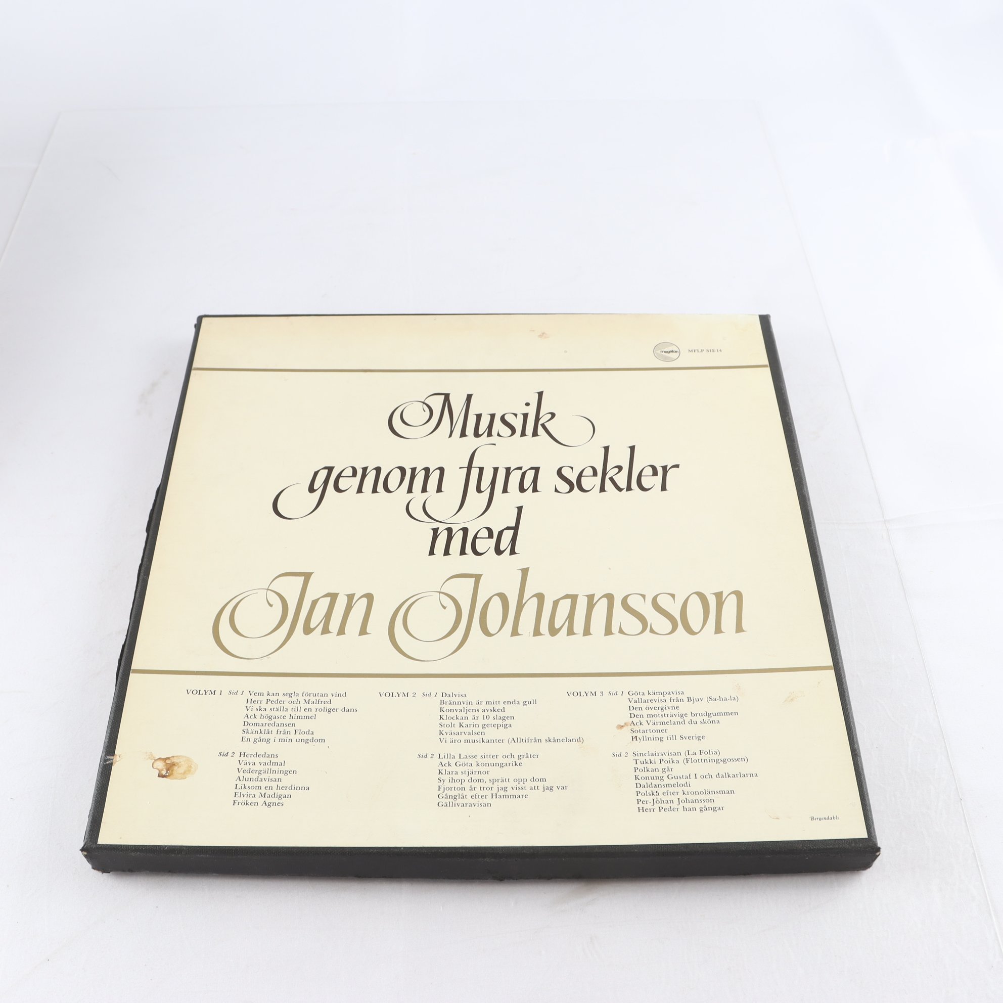 LP Jan Johansson, Musik Genom Fyra Sekler