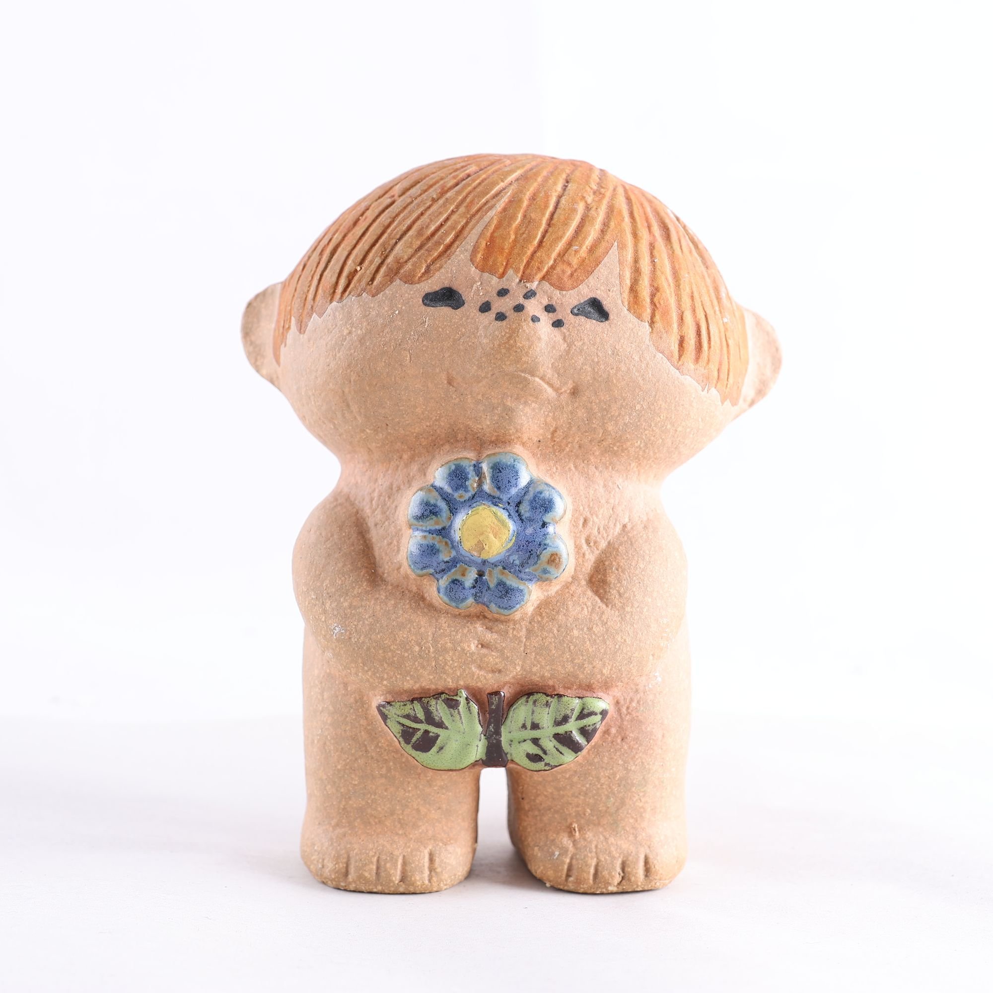 Figurin, Gustavsberg, Lisa Larson, ”Adam”, Stengods.