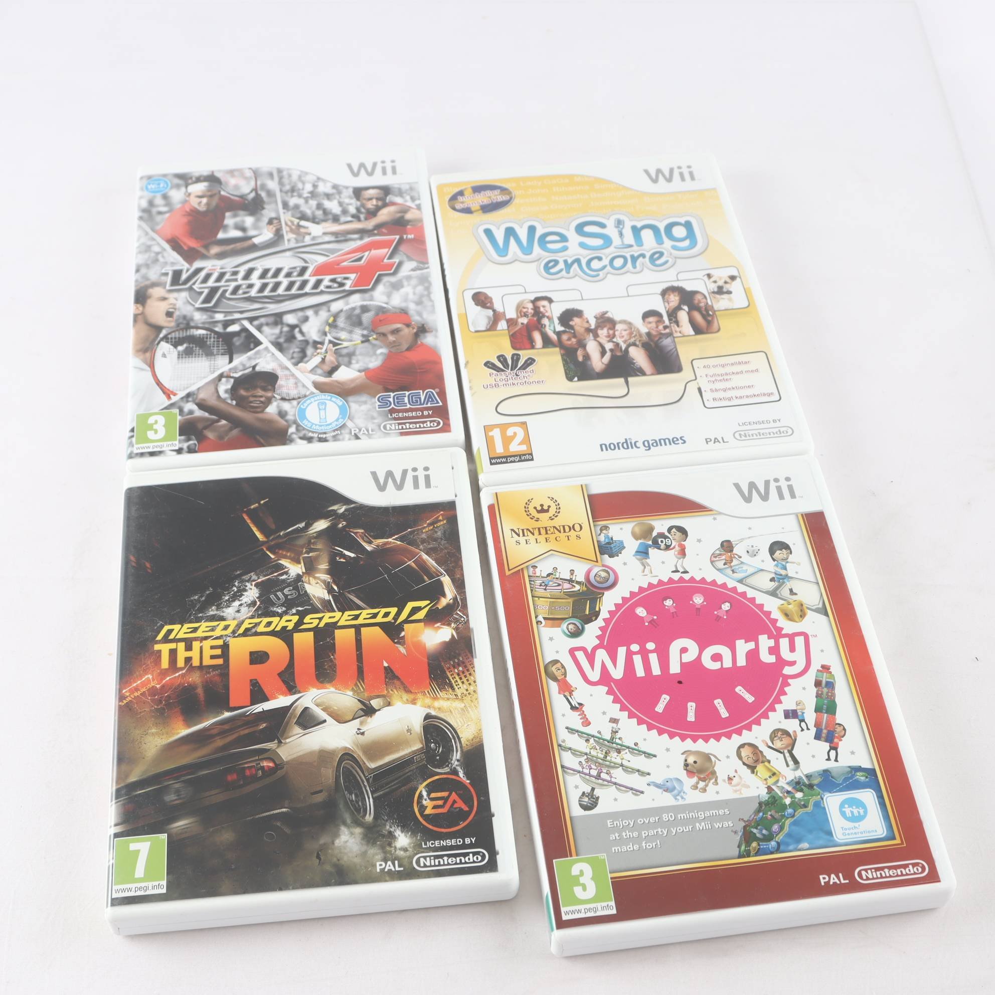 Spel, Nintendo Wii