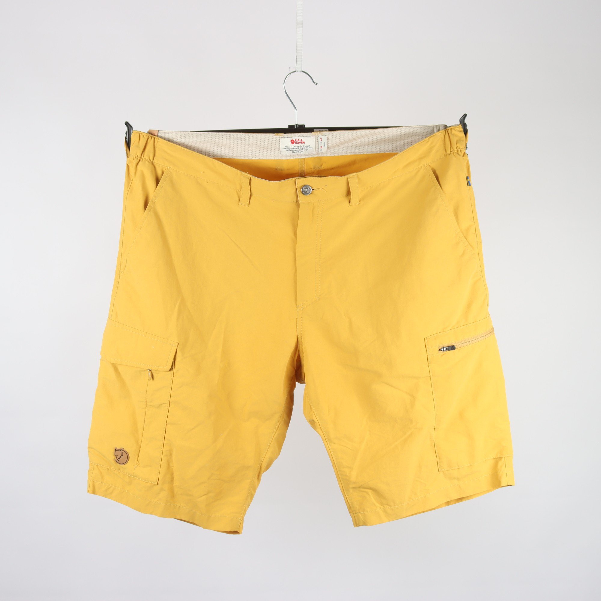Shorts, Fjällräven, senapsgul, stl. 58