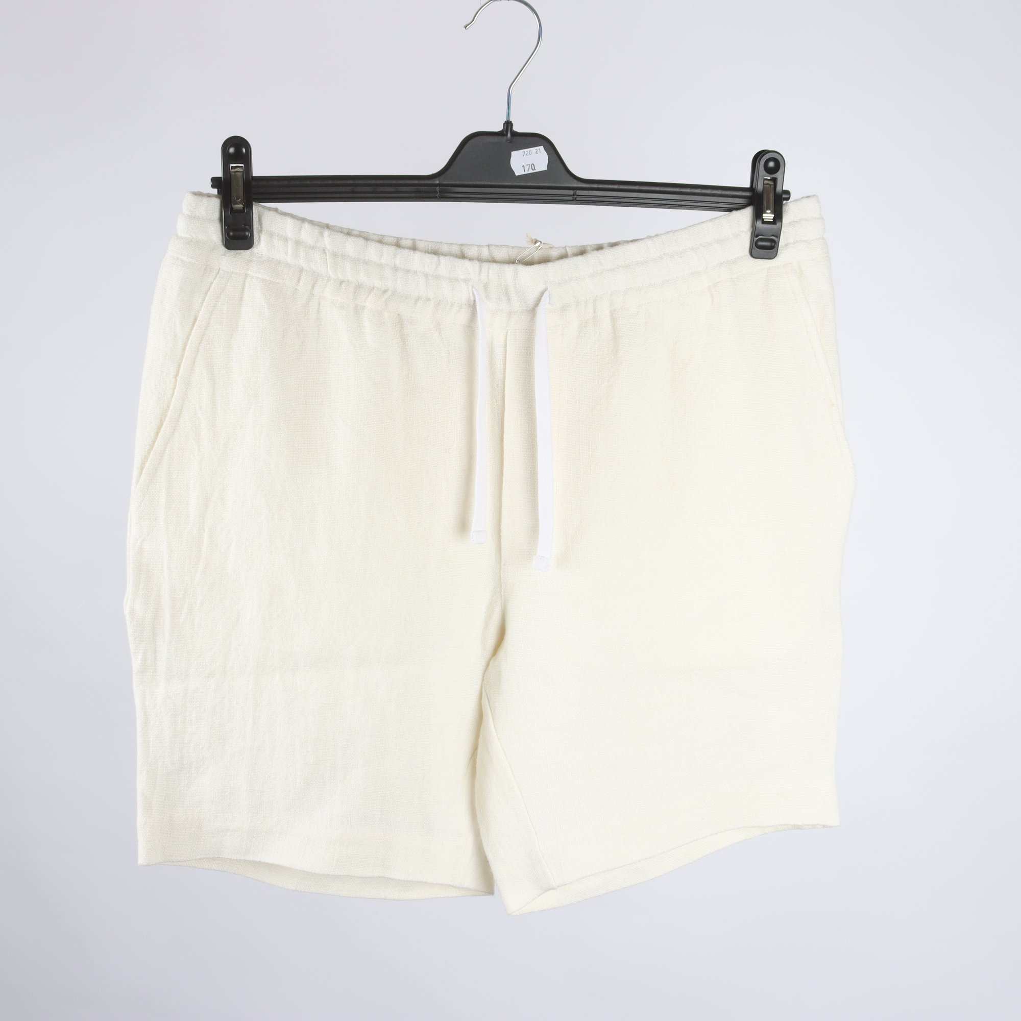 Shorts, Kishor, offwhite, 100% linne, stl. 50