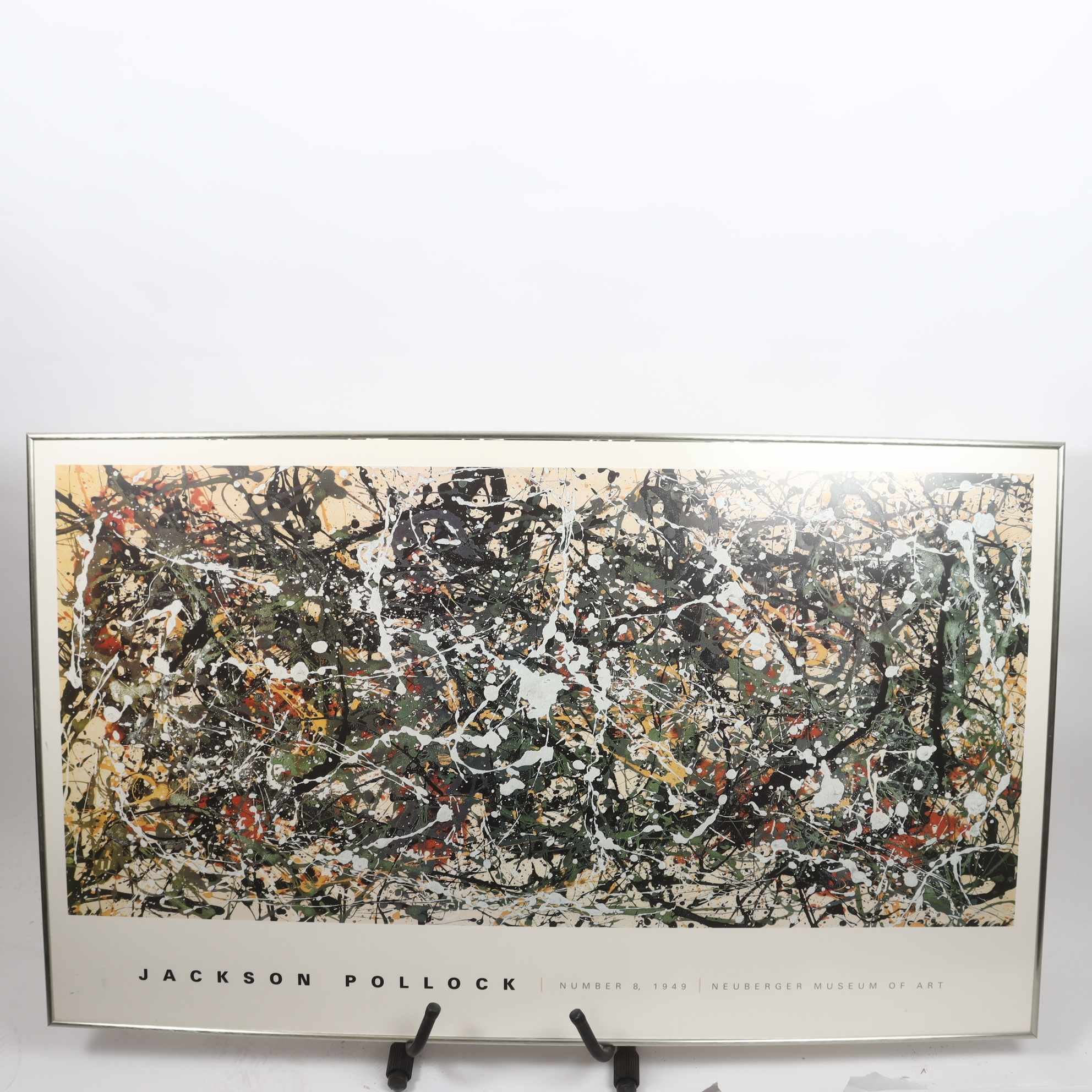 Tryck, Nummer 8 1949, Jackson Pollock, Neuberger museum of art. Endast avh.